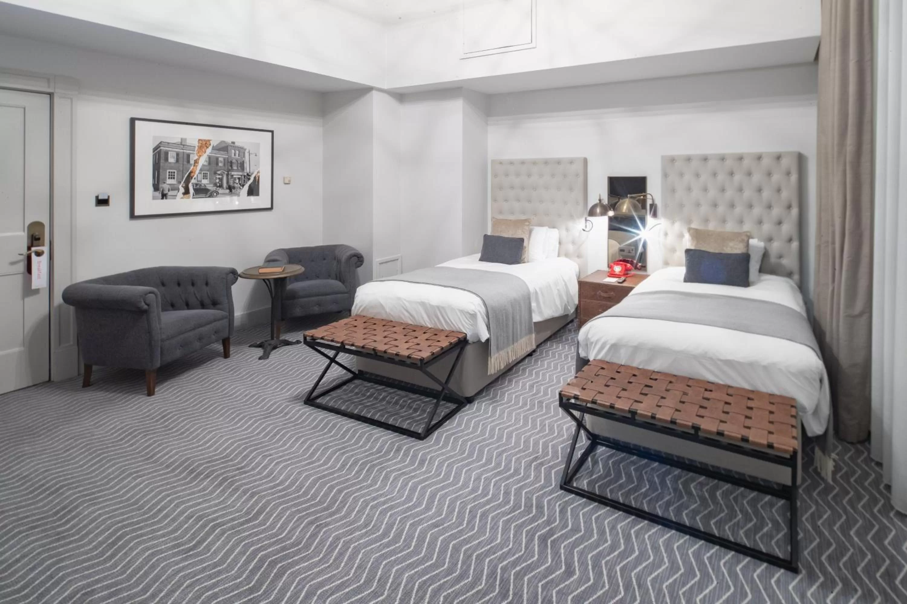 Photo of the whole room, Bed in Kimpton Clocktower by IHG