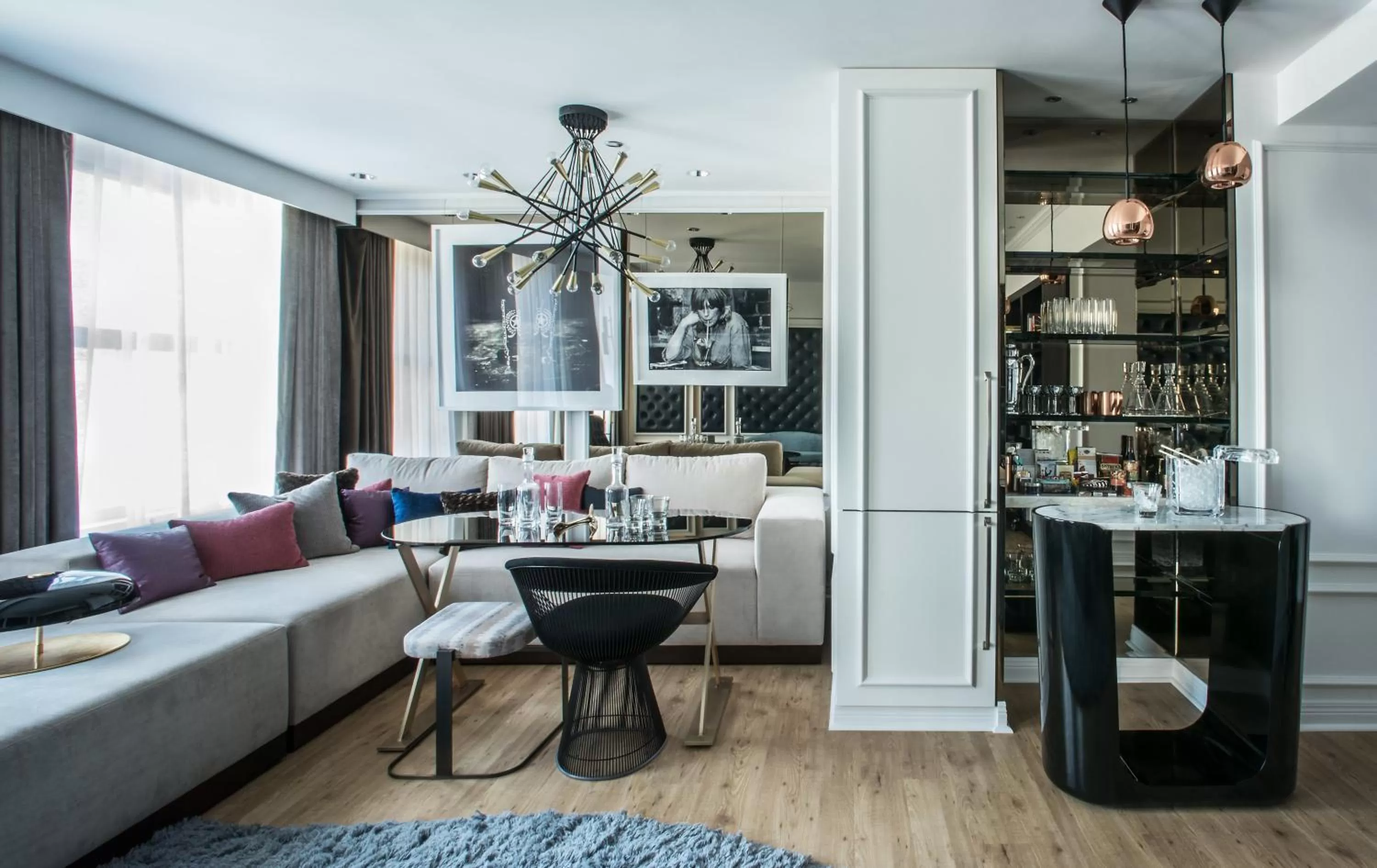 Bedroom in Virgin Hotels Chicago