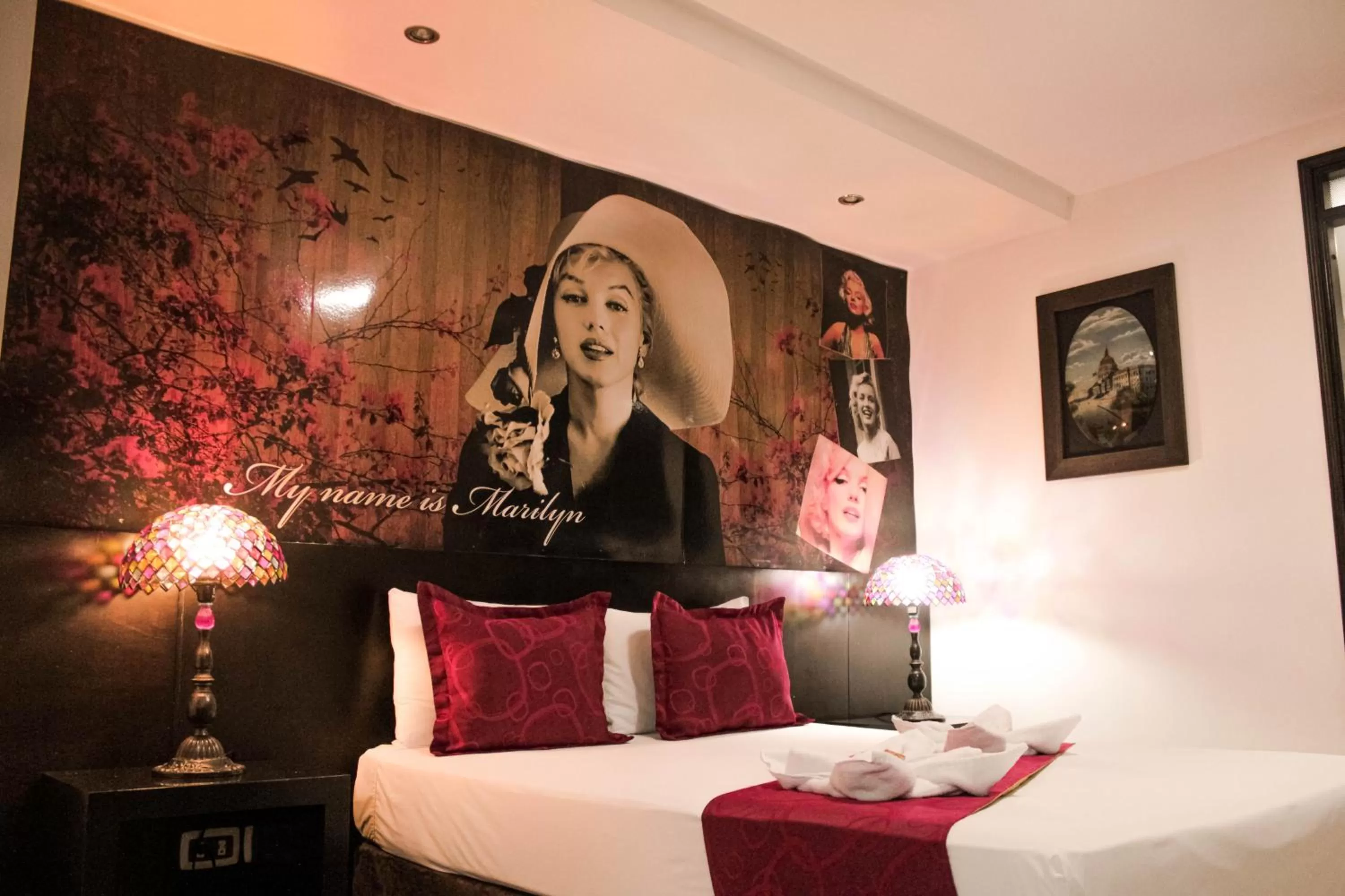 Bed in Hotel Plaza Garibaldi