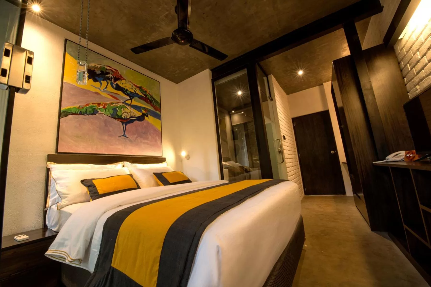 Photo of the whole room, Bed in BBQ HUB Ella