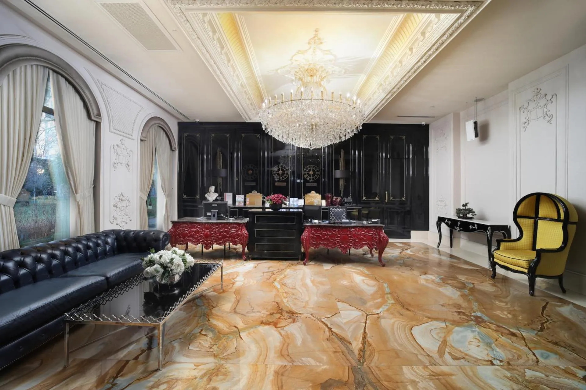 Lobby or reception in The Time Hotel Marina