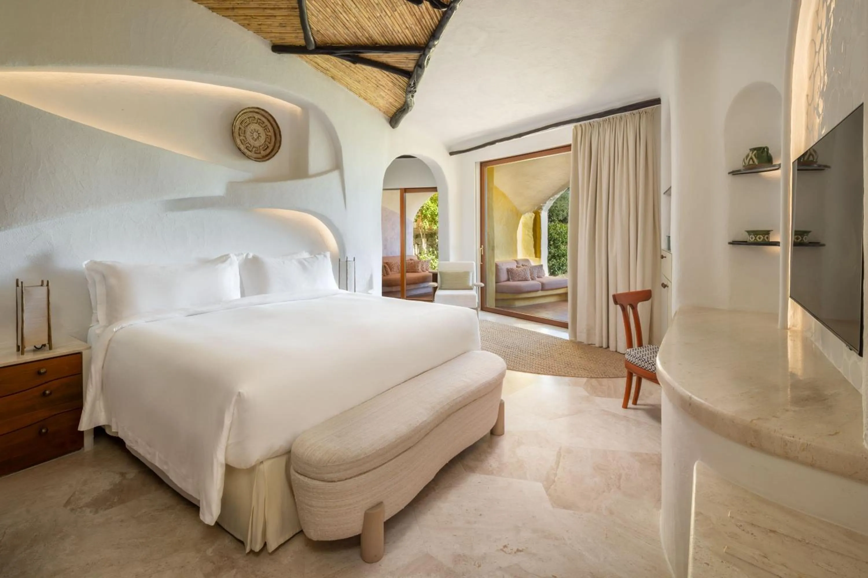 Photo of the whole room, Bed in Hotel Cala di Volpe, a Luxury Collection Hotel, Costa Smeralda