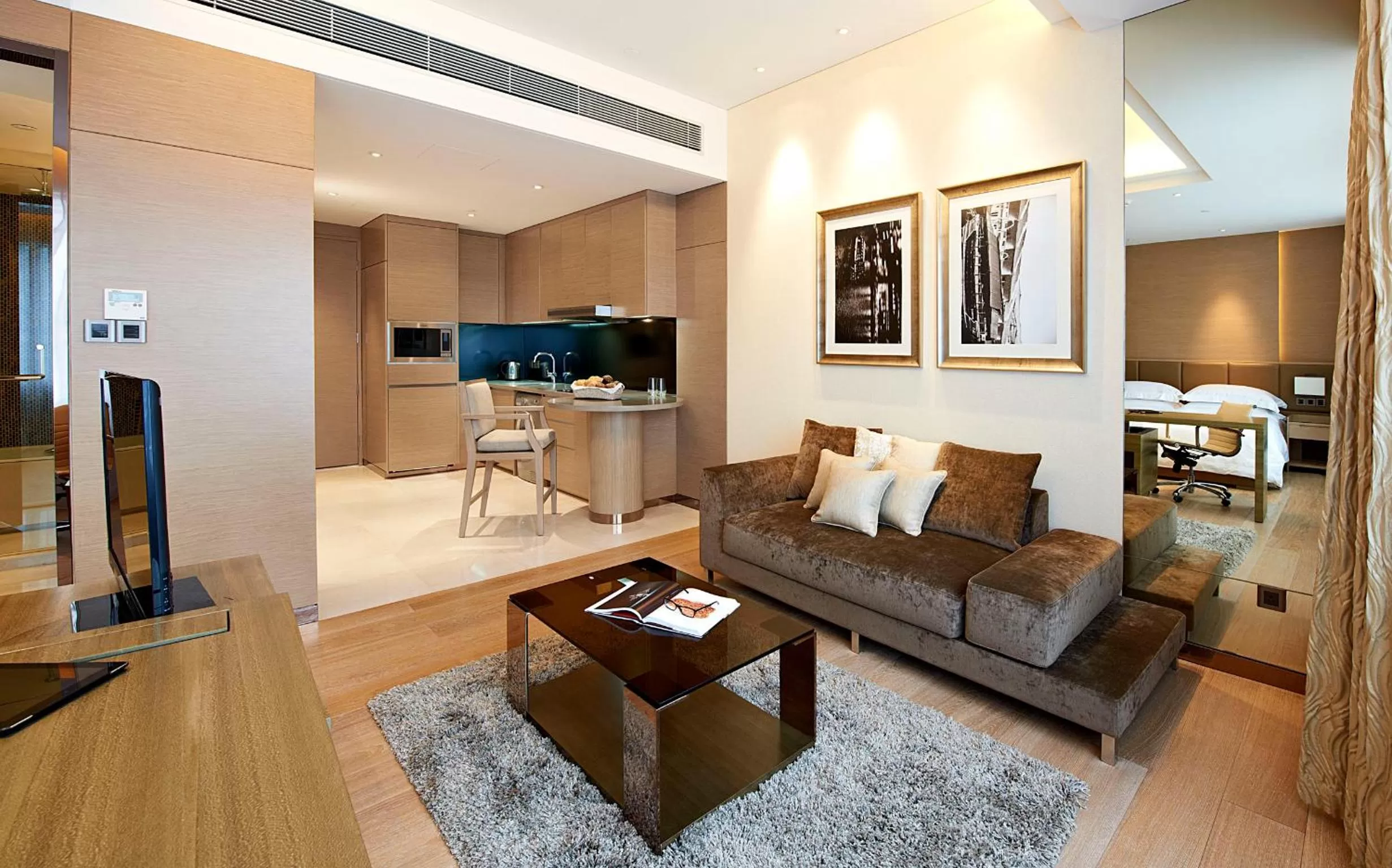 Living room in Fraser Suites Guangzhou