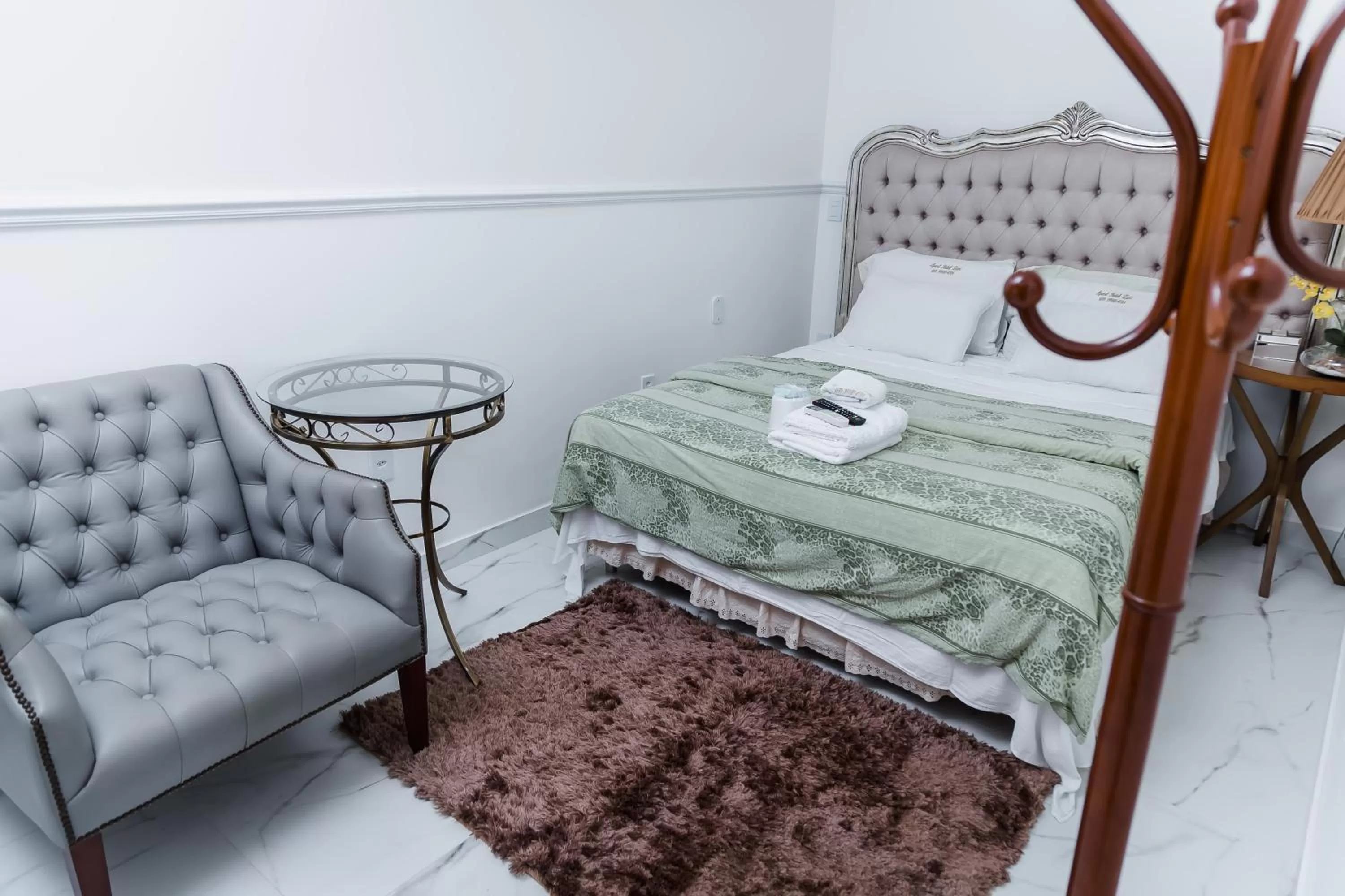 Bed in ZANI APART HOTEL 520i