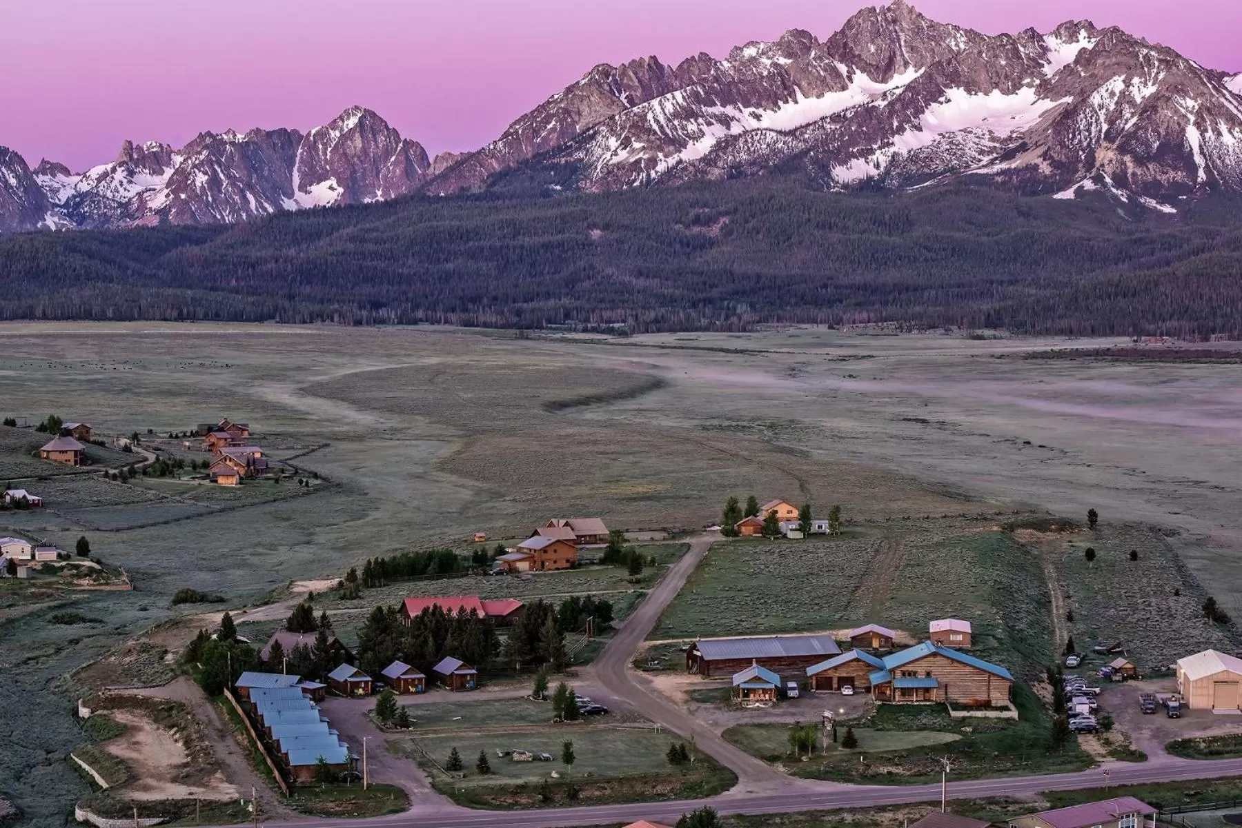View (from property/room) in Triangle C Cabins