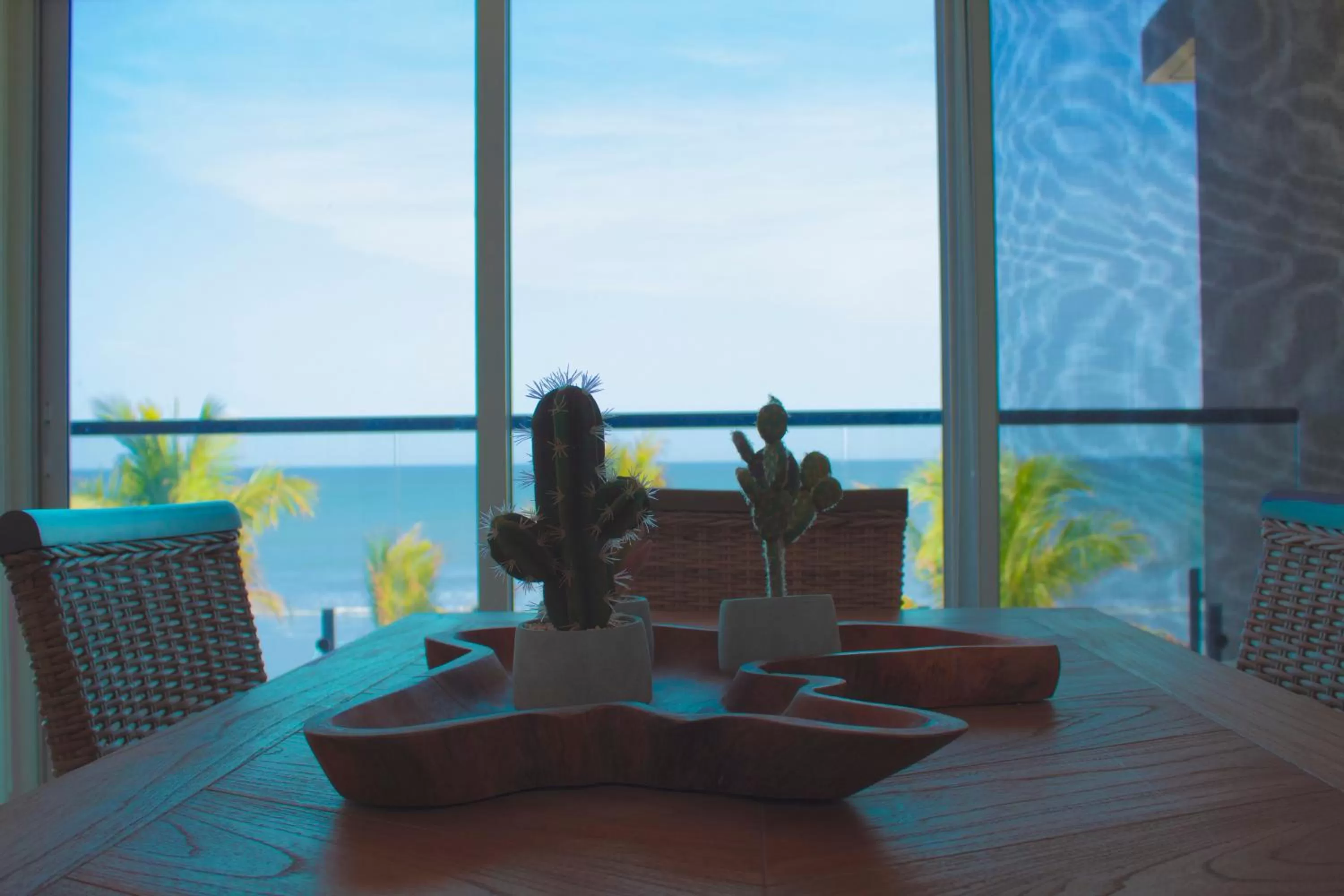 Dining area, Sea View in Playa Caracol Residences