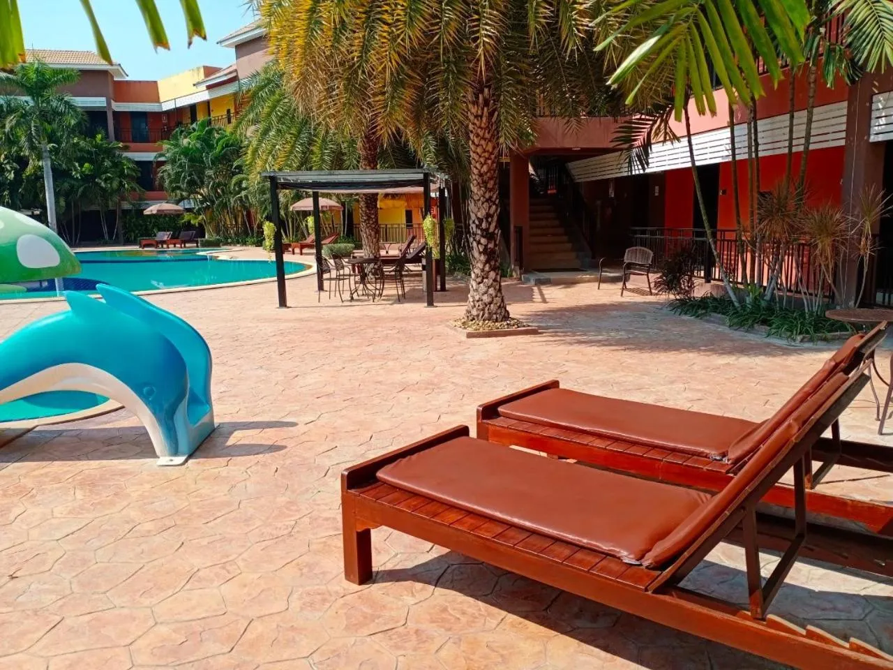 Pool view in Prelude Hotel