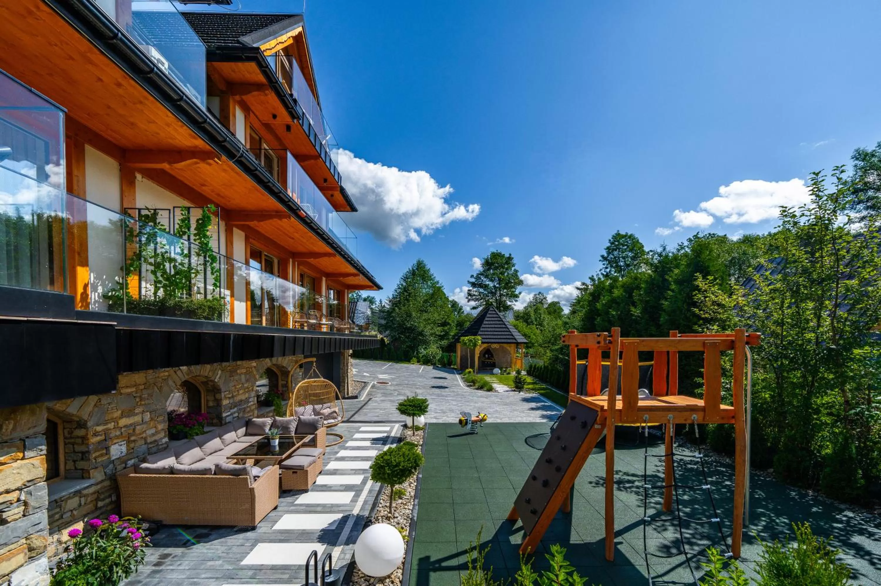 Garden in Rezydencja Górska Odkryj Zakopane