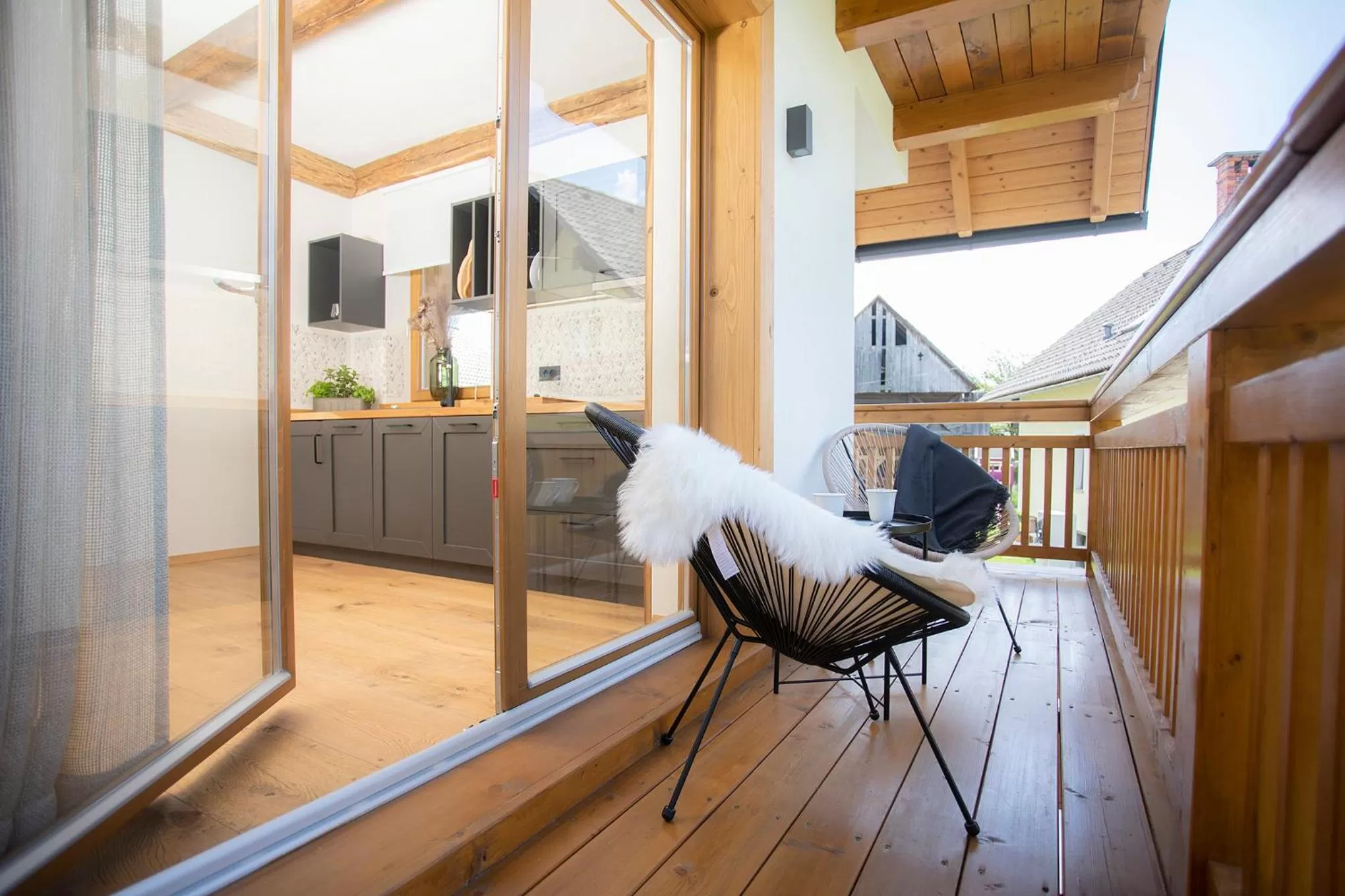 Balcony/Terrace in House Troha - Rooms & Apartments