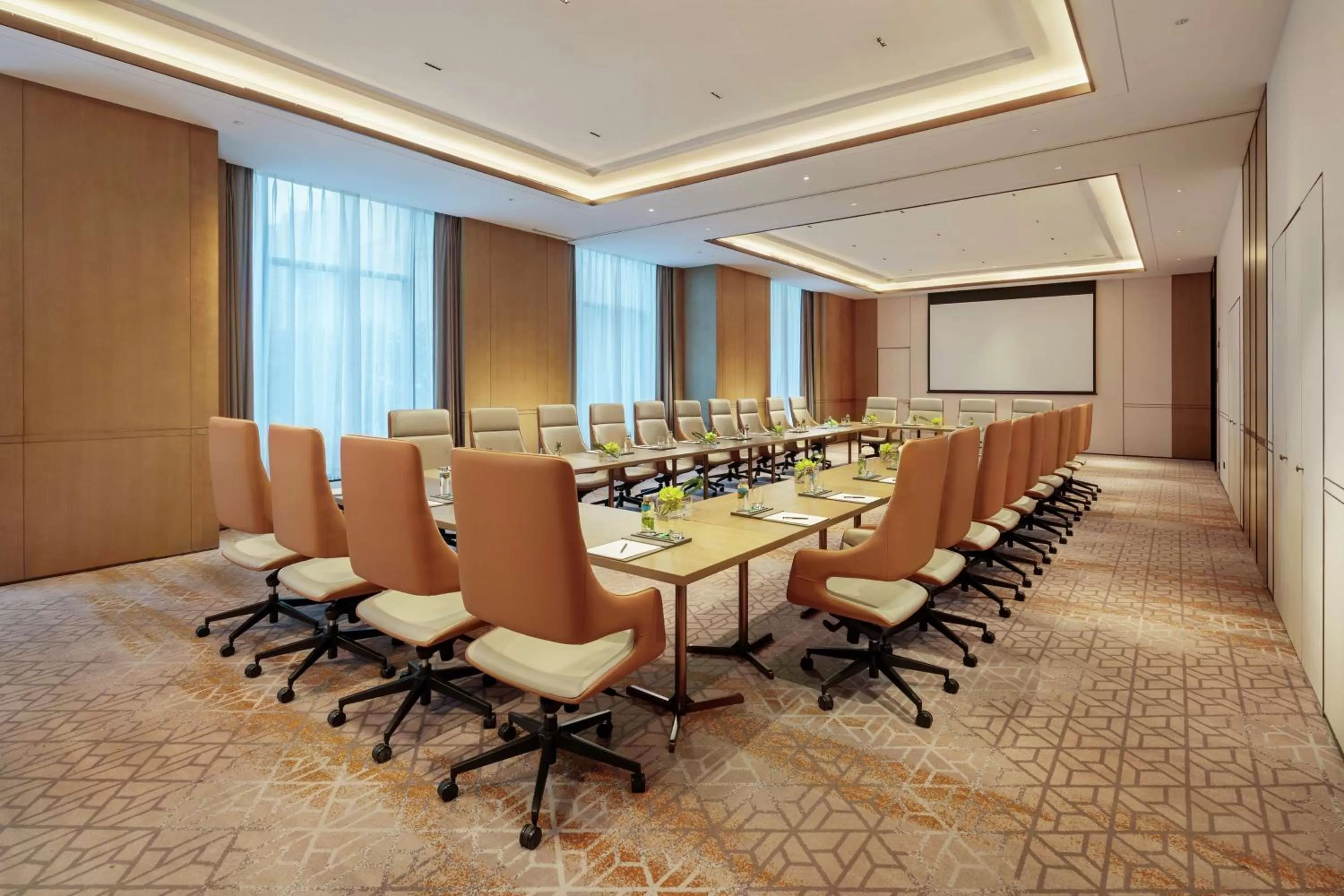 Meeting/conference room in Hilton Chengdu Chenghua - Close to Panda Base and Chunxi Road