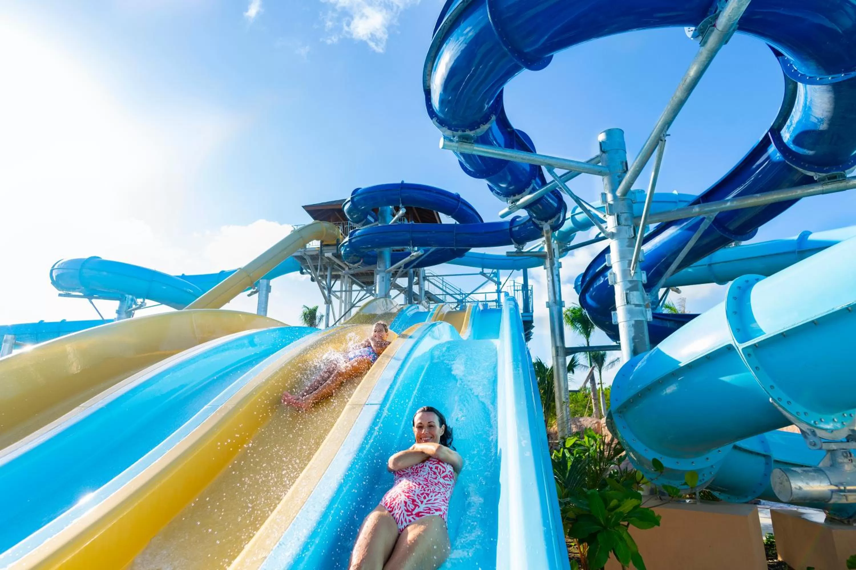 Aqua park in Hyatt Ziva Cap Cana