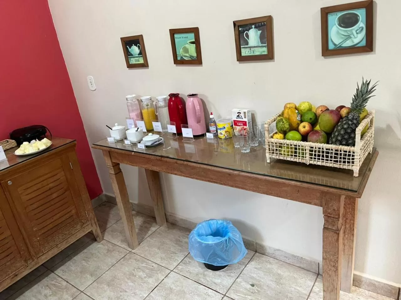 Coffee/tea facilities in Hotel Vitória