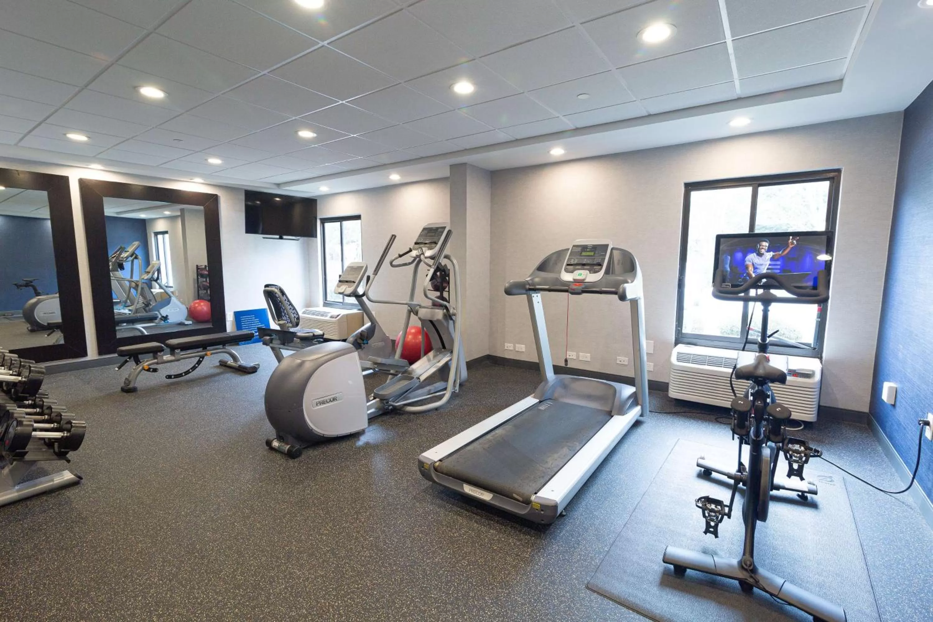 Fitness centre/facilities in Hampton Inn Atlanta/Peachtree City