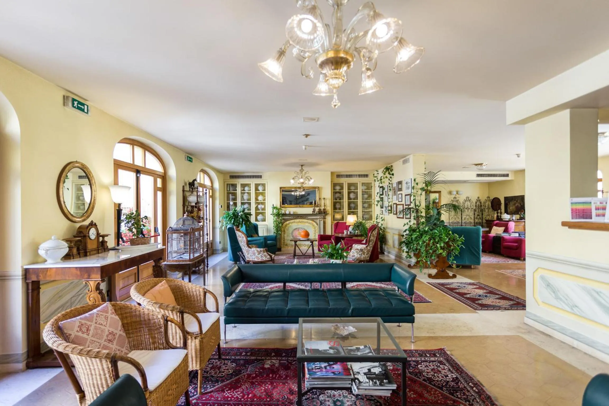 Lobby or reception in Hotel San Luca