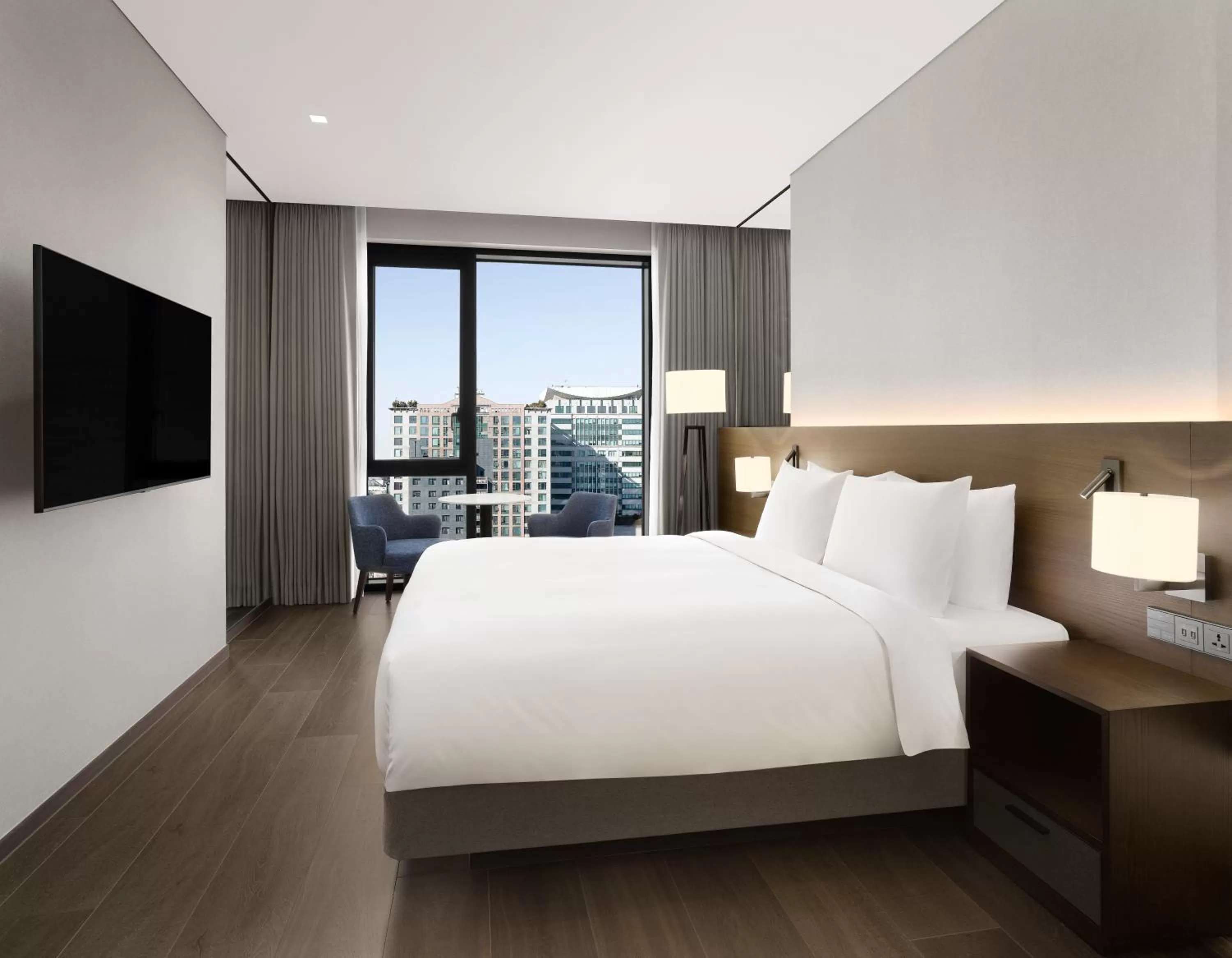Bedroom, Bed in Four Points by Sheraton Suwon