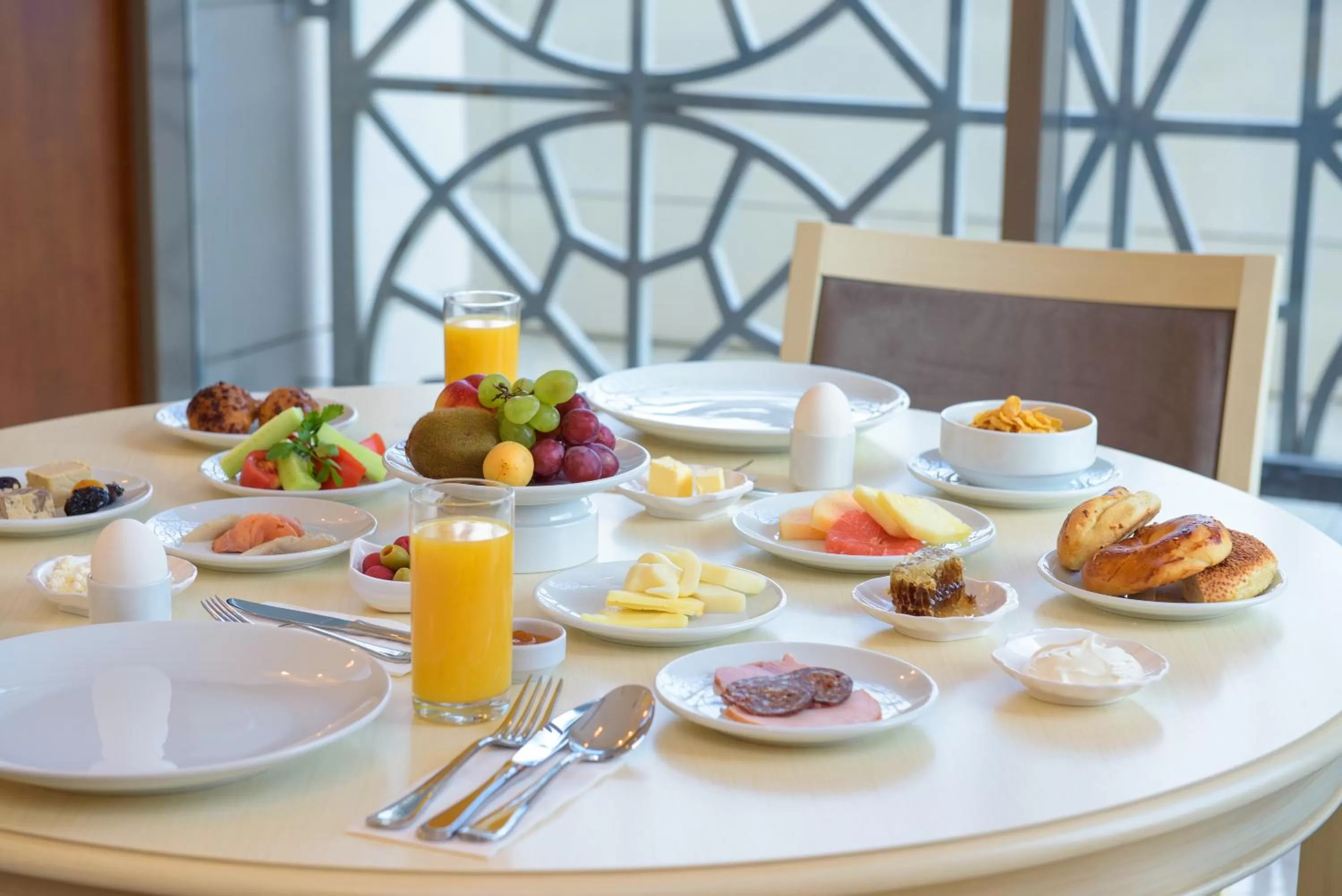 Buffet breakfast in The Grand Gloria Hotel