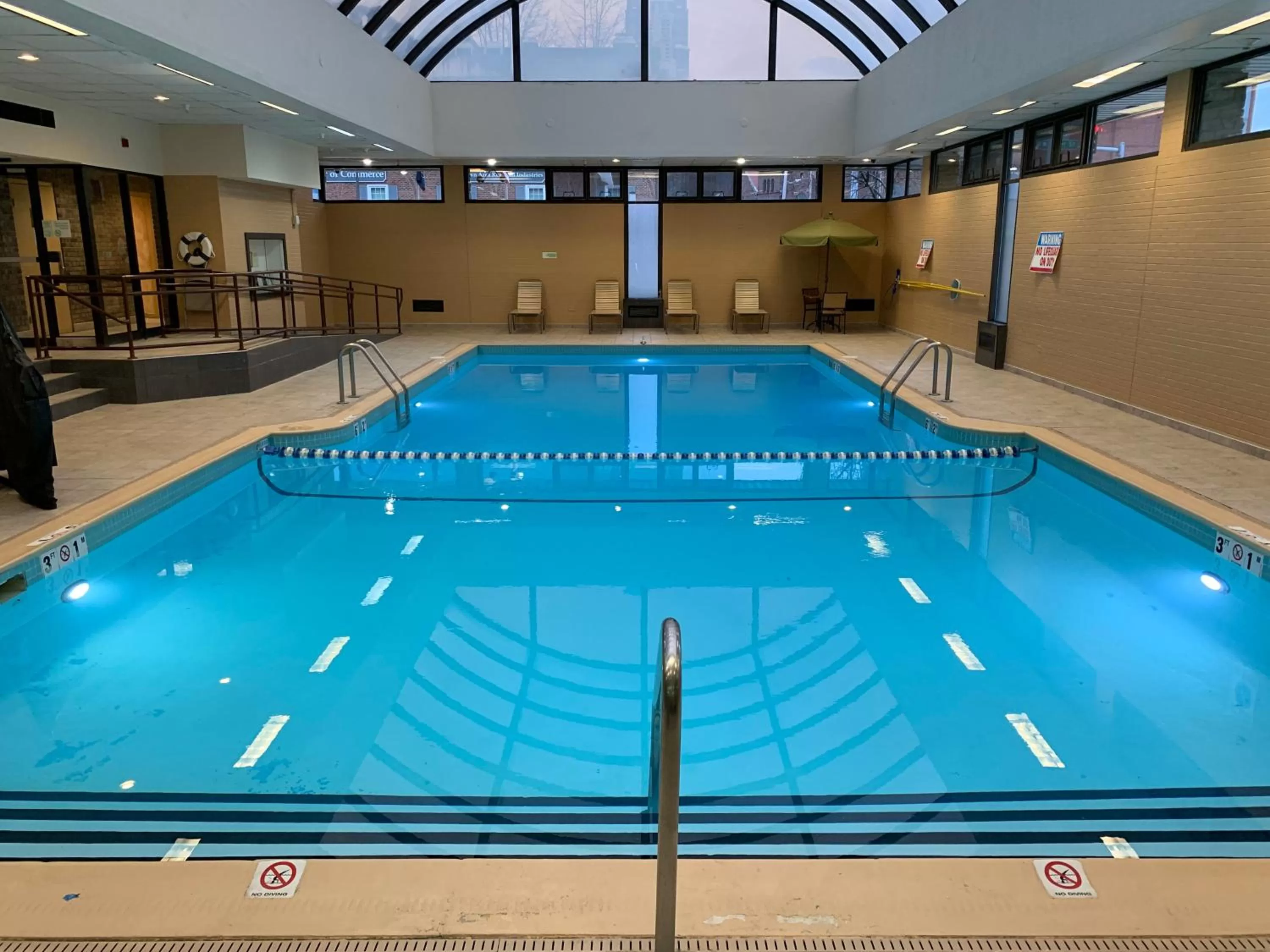 Swimming pool in Holiday Inn Johnstown-Downtown by IHG