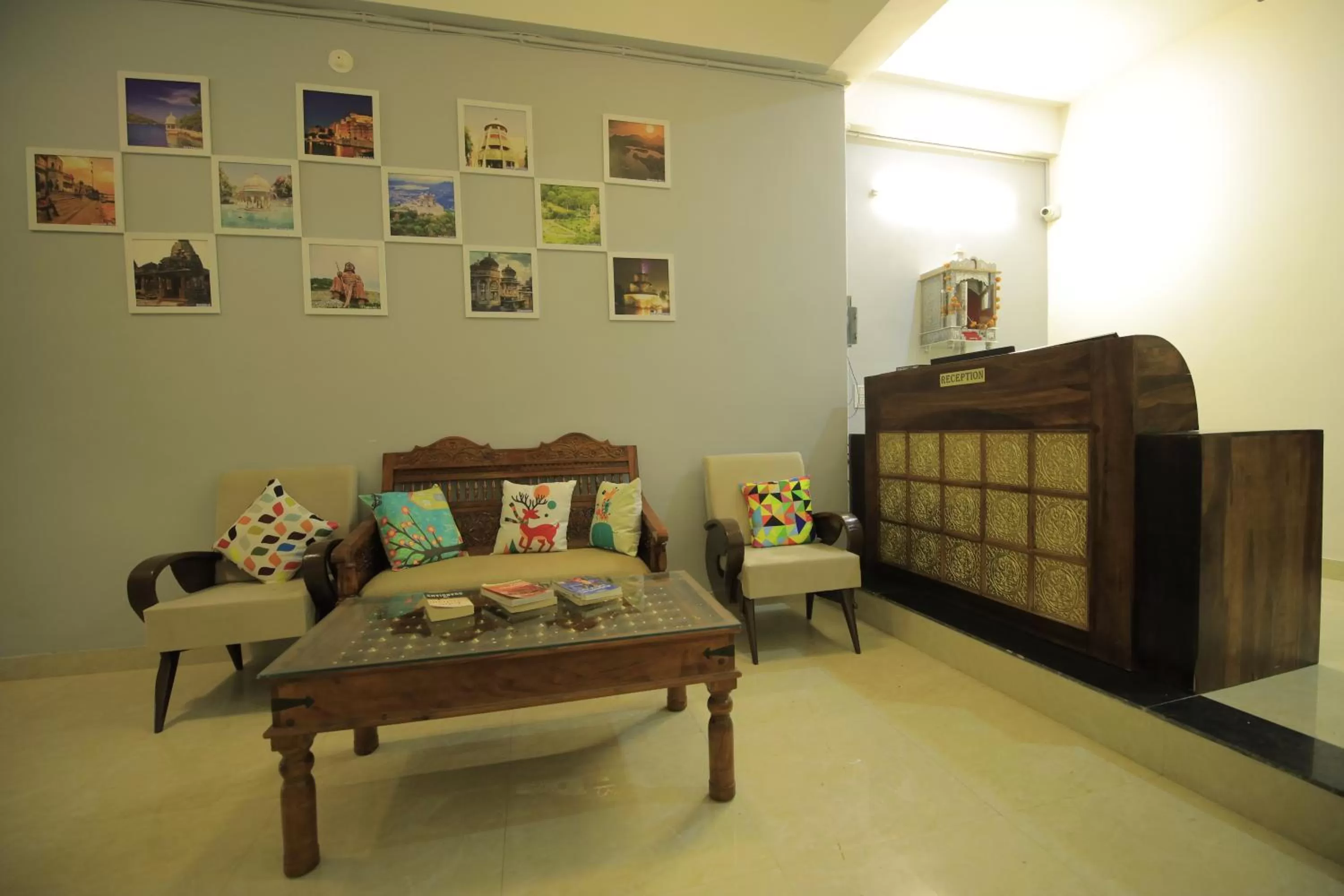 Lobby or reception in Hotel Casa by the lake