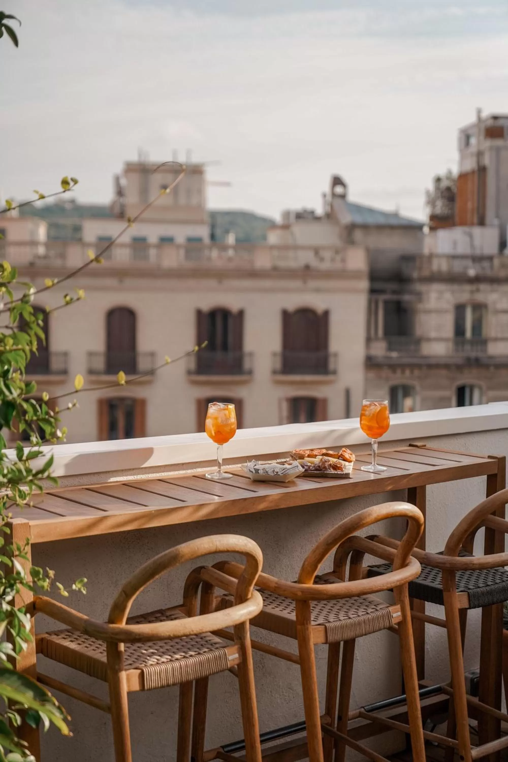 Balcony/Terrace in Hotel Pulitzer Barcelona