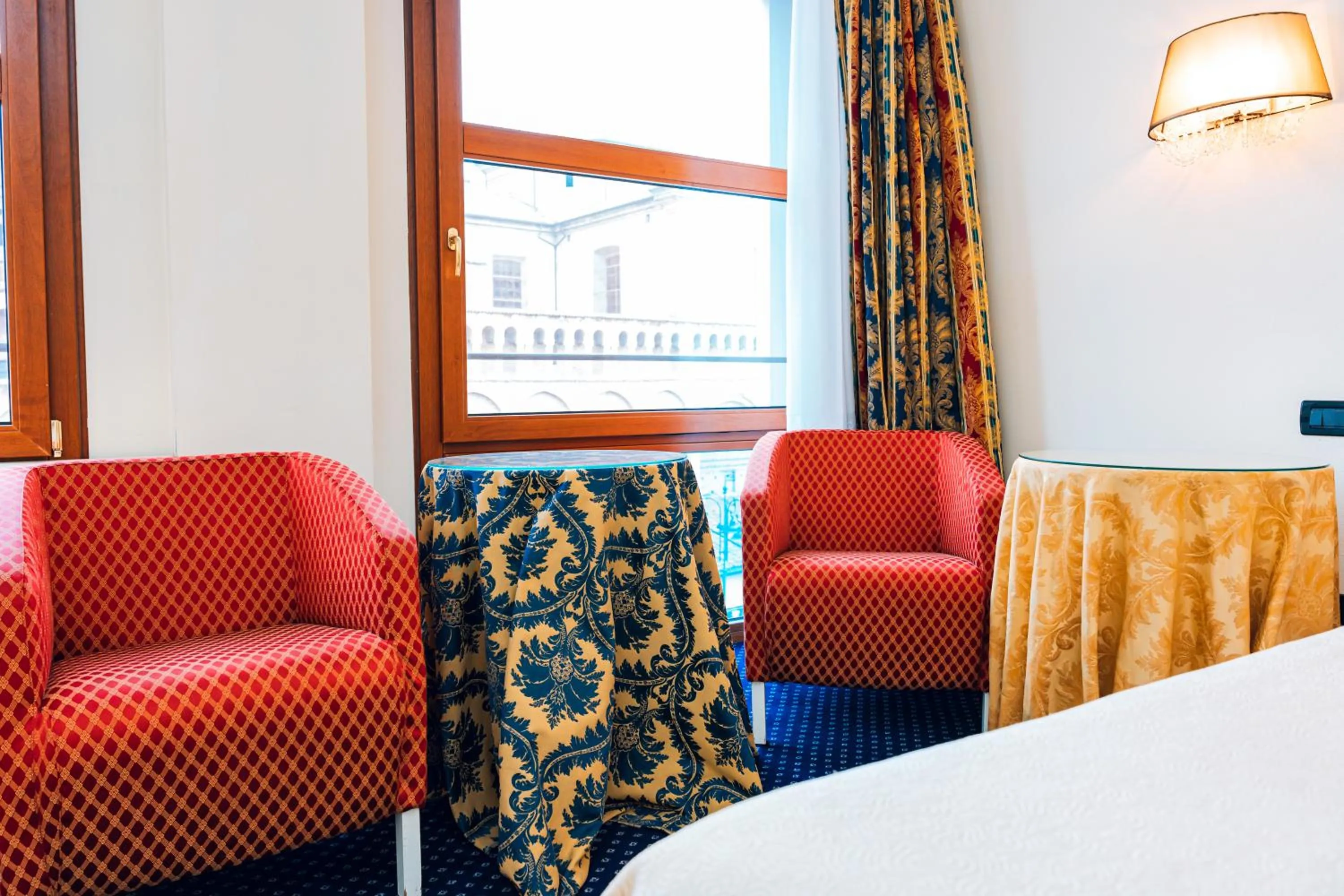 Bed in Panoramic Rooms Torre della Vittoria