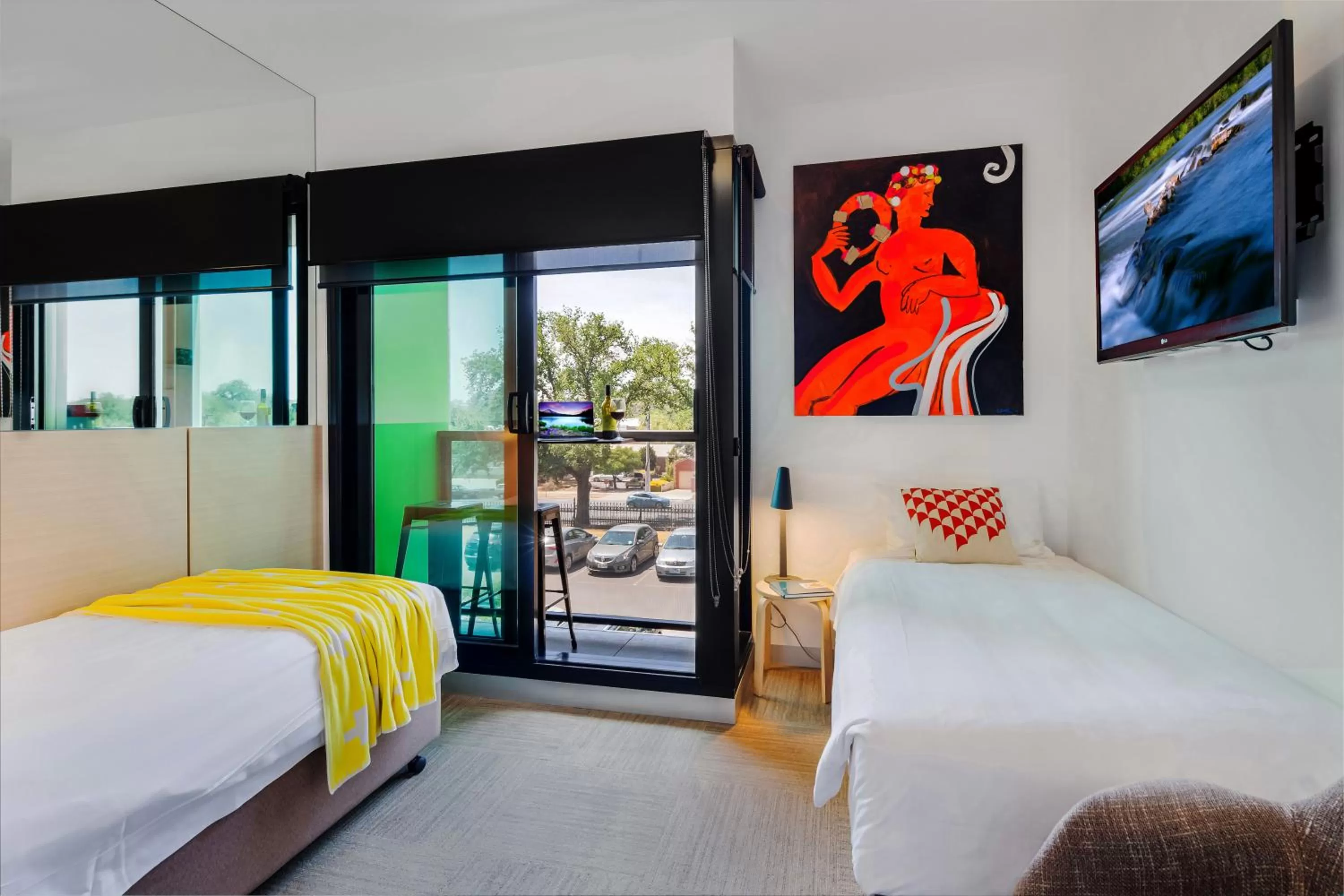 Bed in Mercure Bendigo Schaller