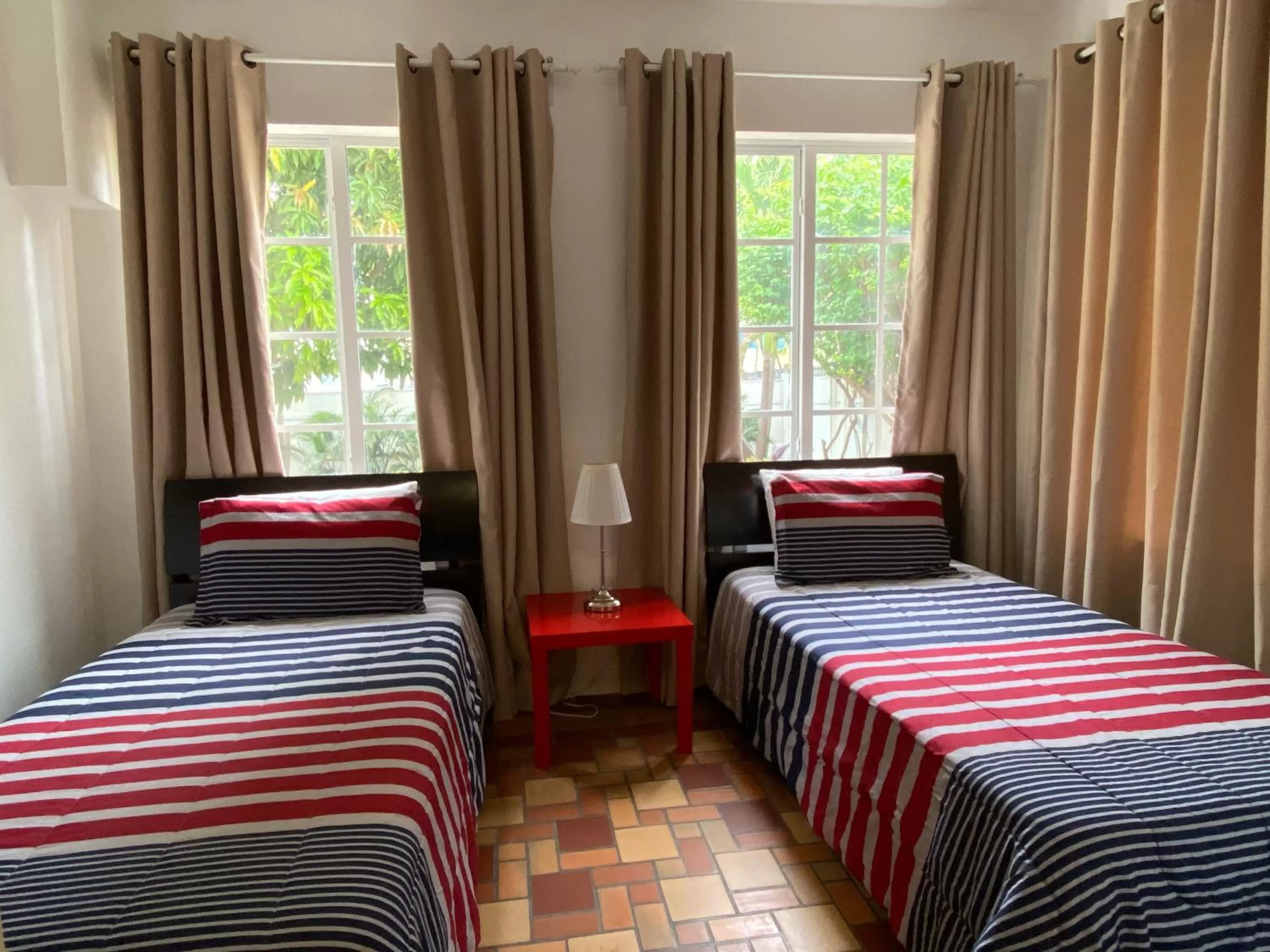 Bed in Harding Boutique Apartments