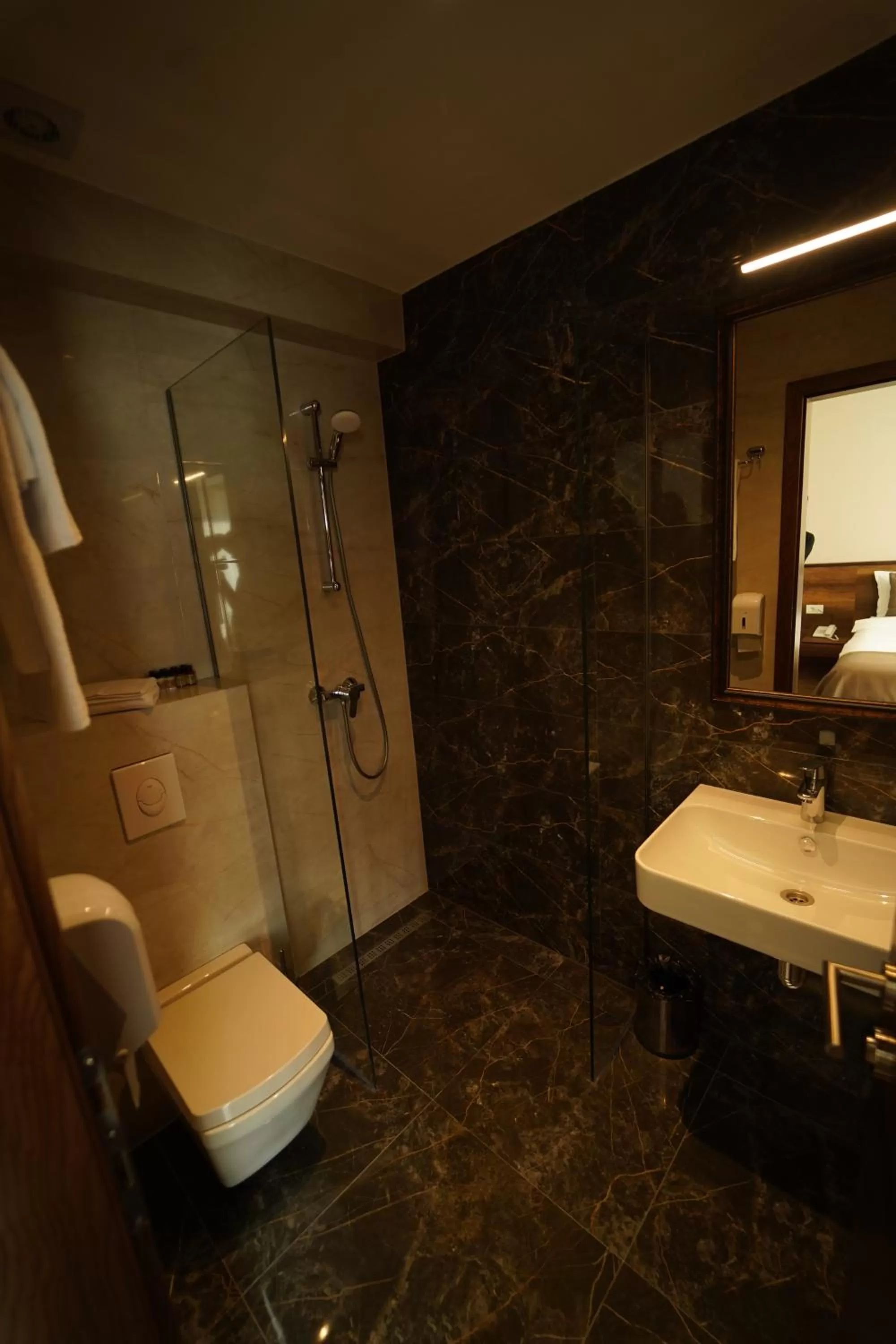 Bathroom in Monarch Hotel