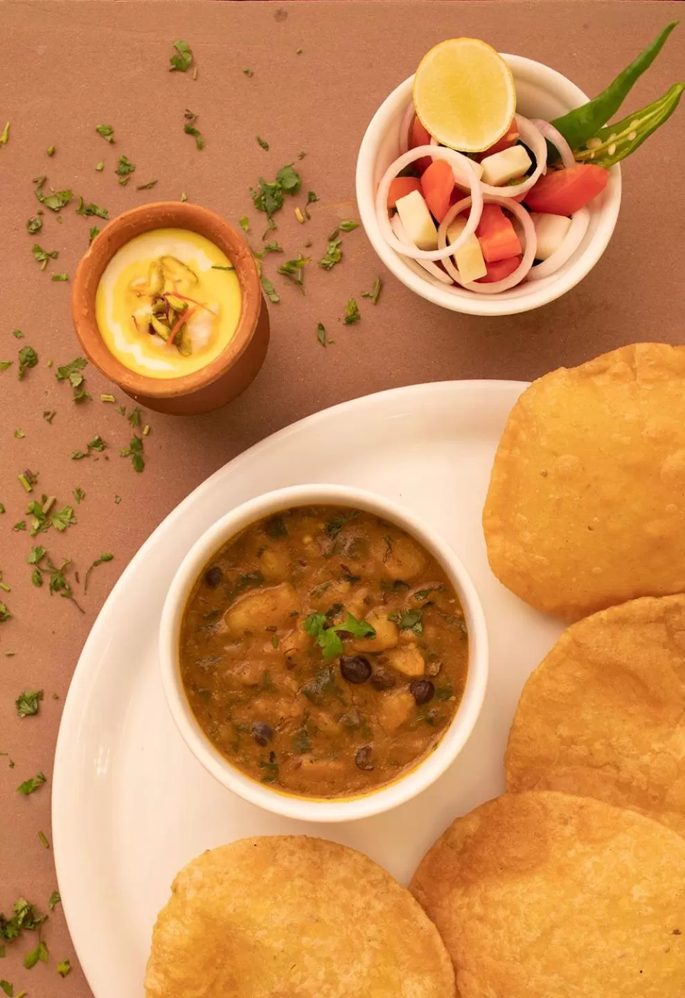 Breakfast in Taj Nadesar Palace