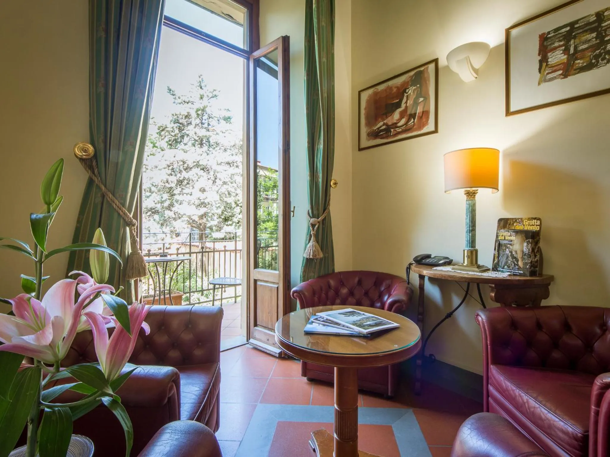 Lobby or reception in Hotel Panama