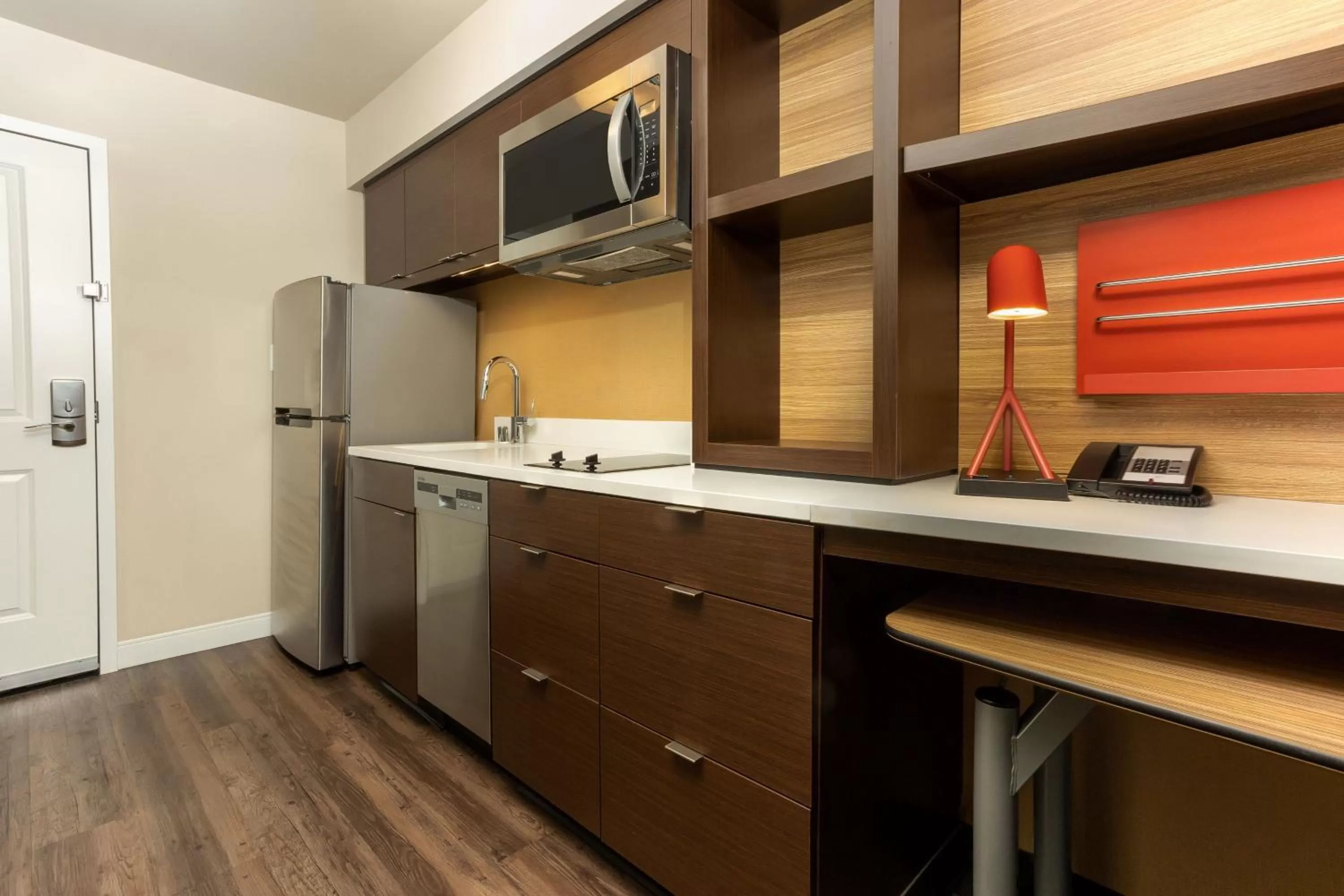 Kitchen or kitchenette in TownePlace Suites By Marriott Las Vegas Stadium District