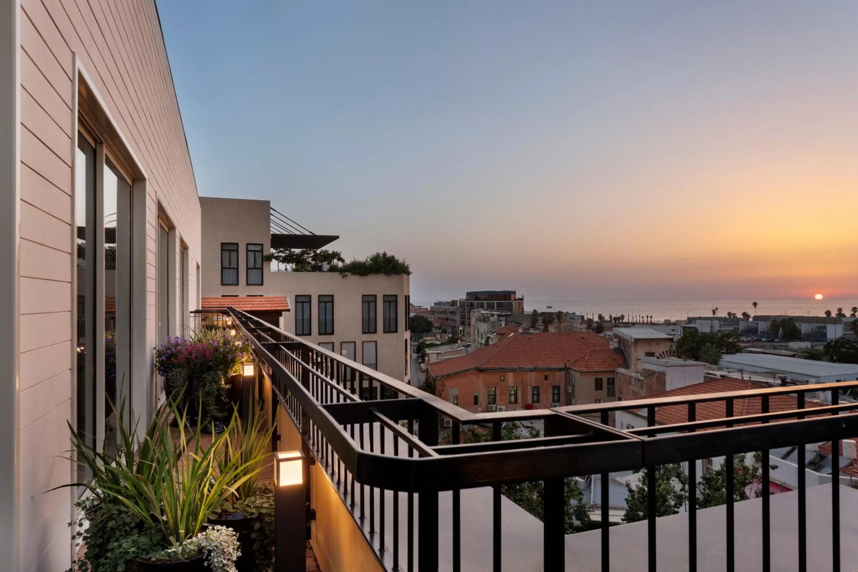 Balcony/Terrace in The Drisco Hotel Tel Aviv - Relais & Châteaux