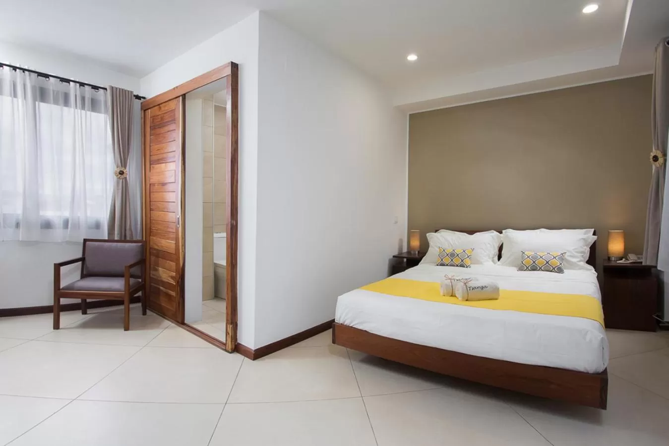 Photo of the whole room, Bed in Tsanga Tsanga Hotel