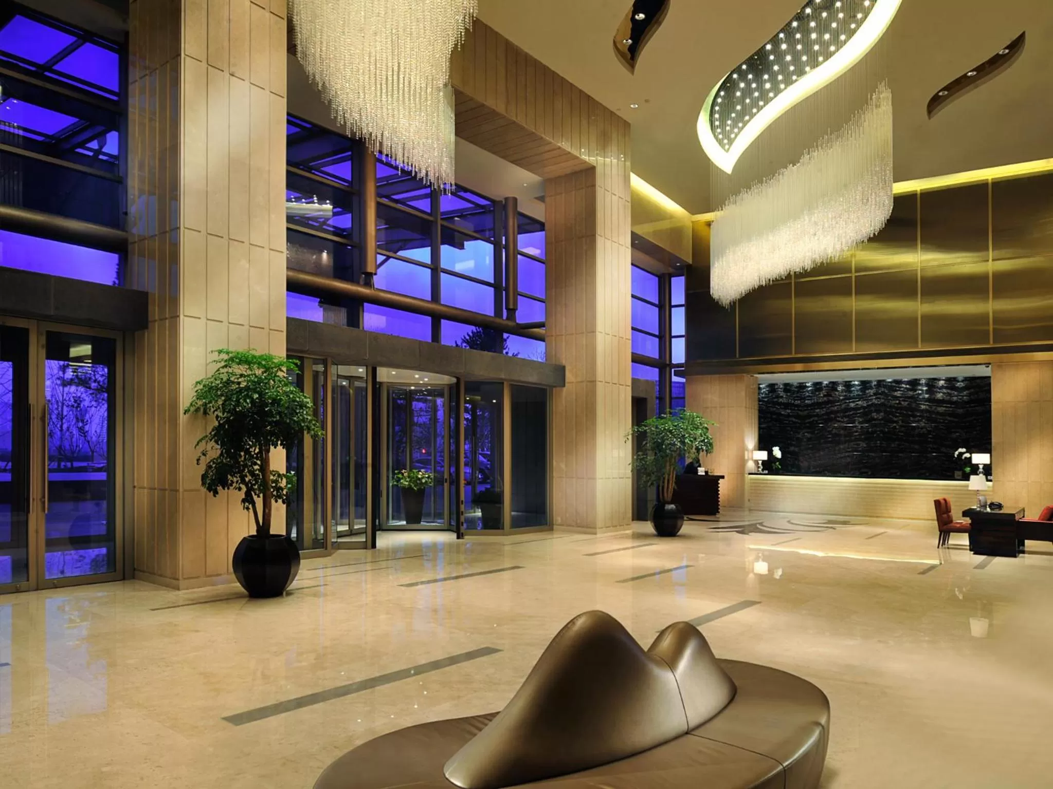 Lobby or reception in Kempinski Hotel Yinchuan