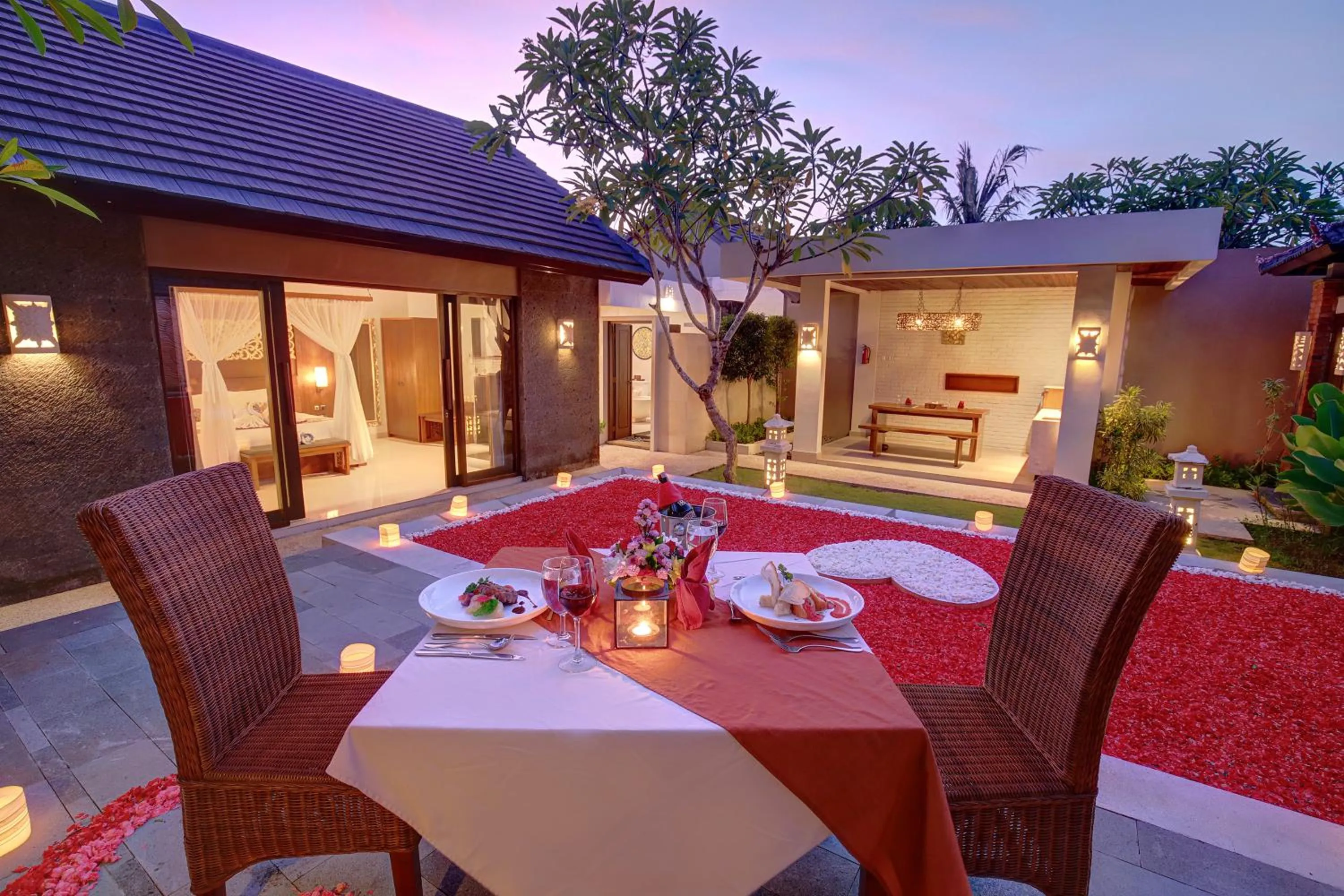 Food in Lumbini Luxury Villas and Spa