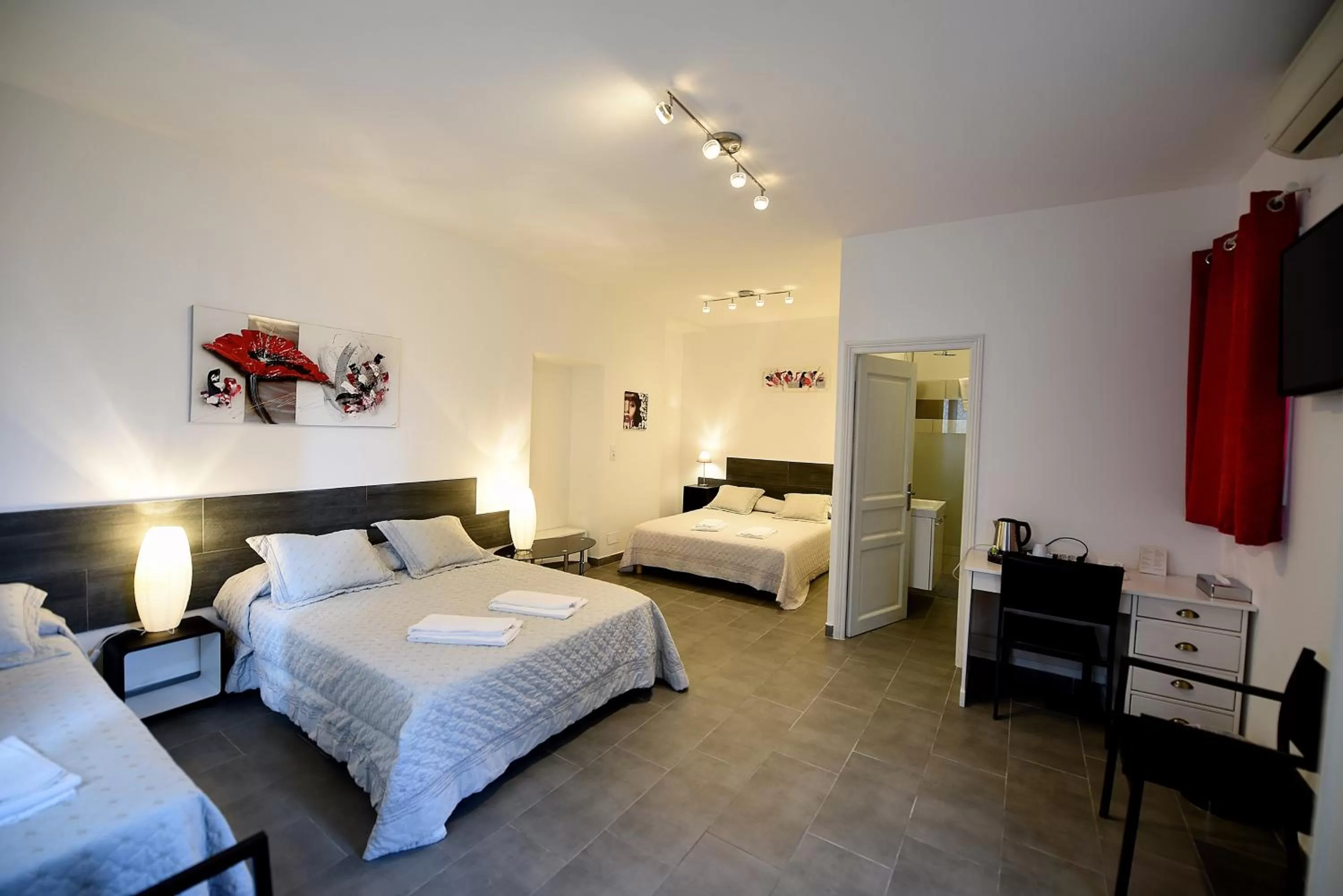 Bed in Hôtel A casa di Maria Cicilia