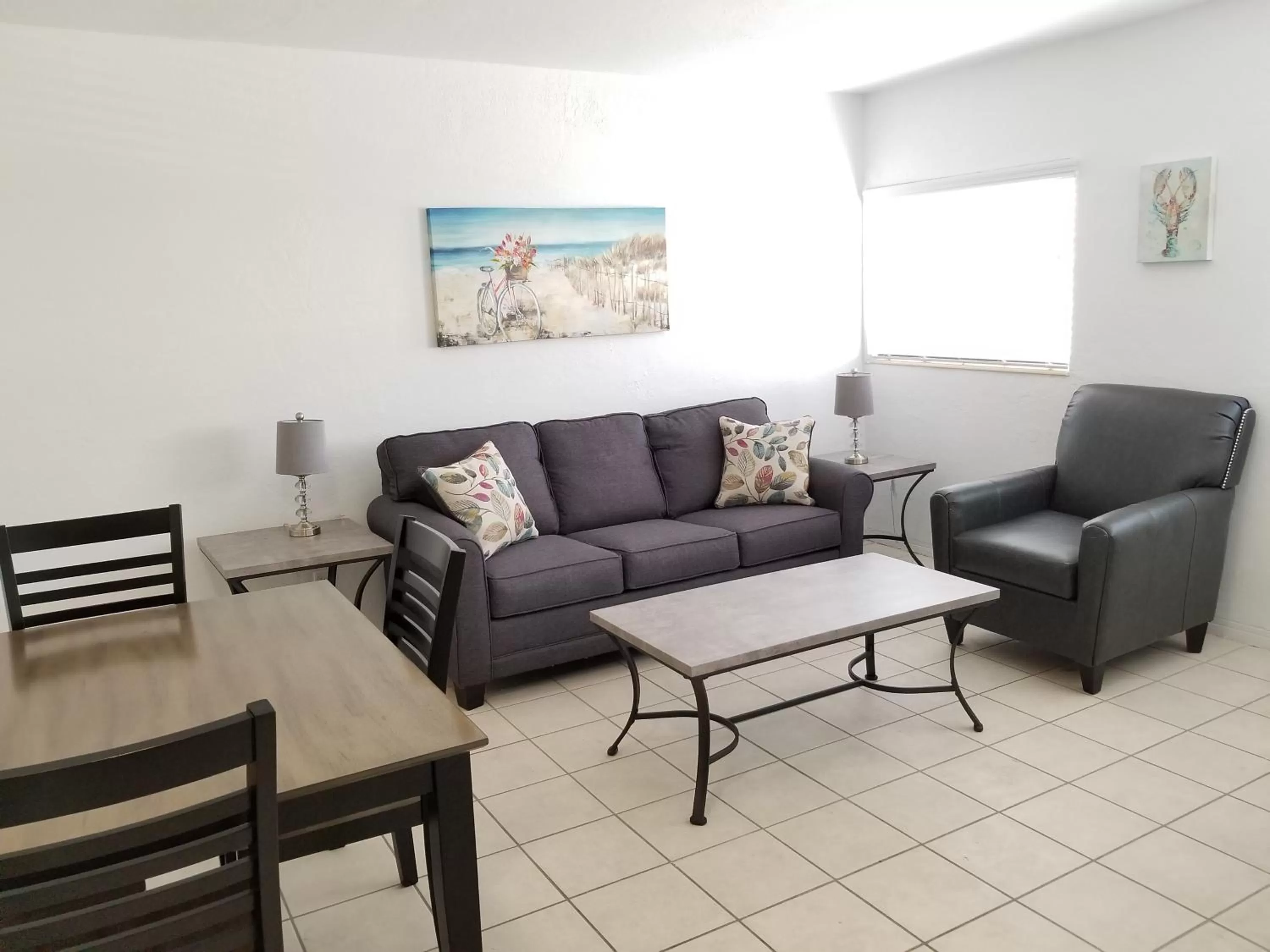 Living room in Sandalwood Beach Resort