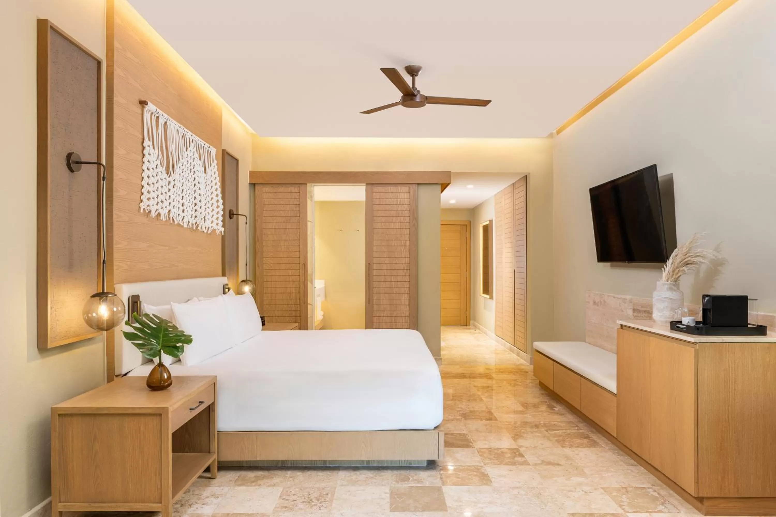 Bed in Hyatt Zilara Riviera Maya Adults Only All-Inclusive