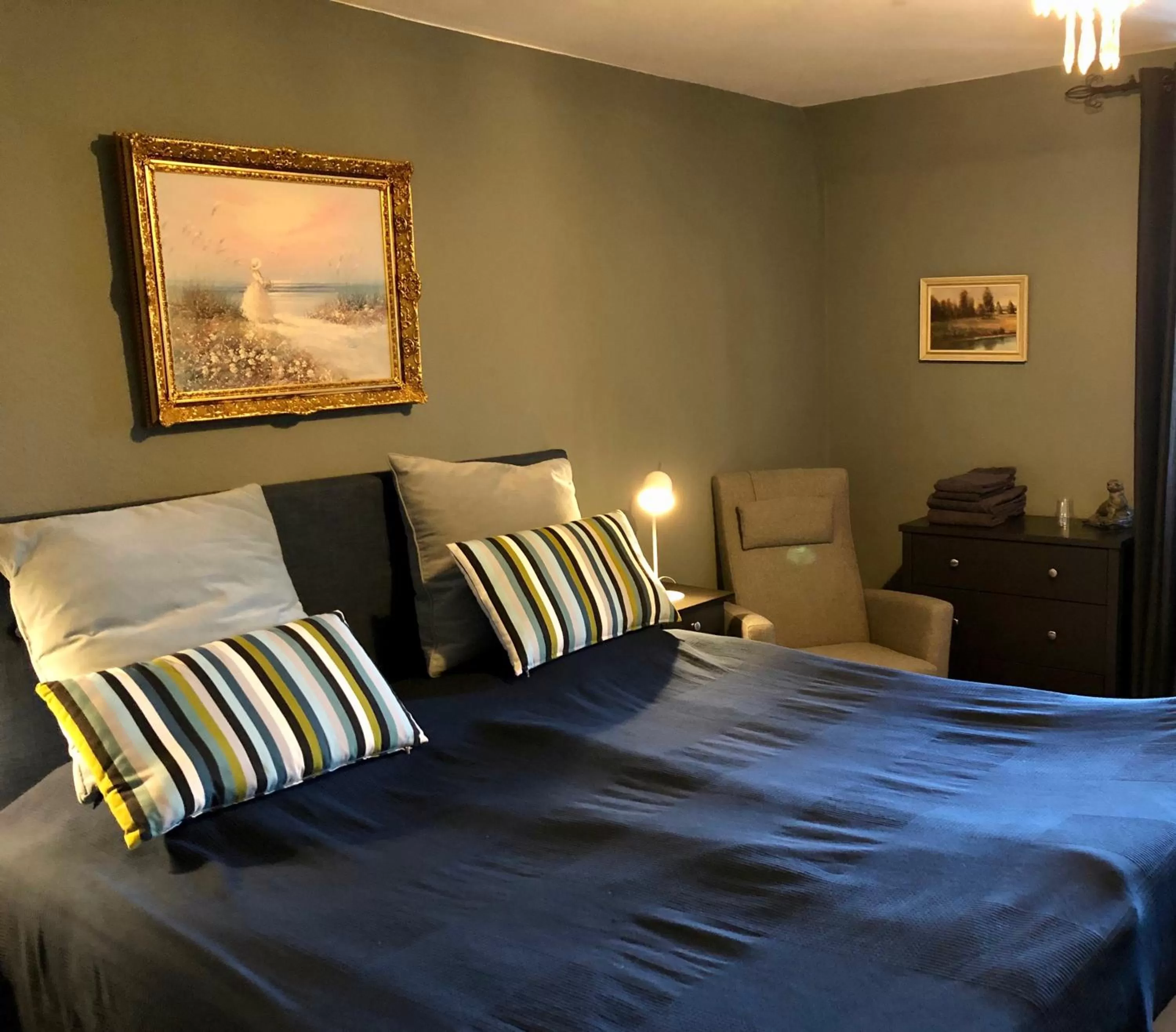 Bed in Brunsbo G:a Biskopsgård Hotell & Konferens