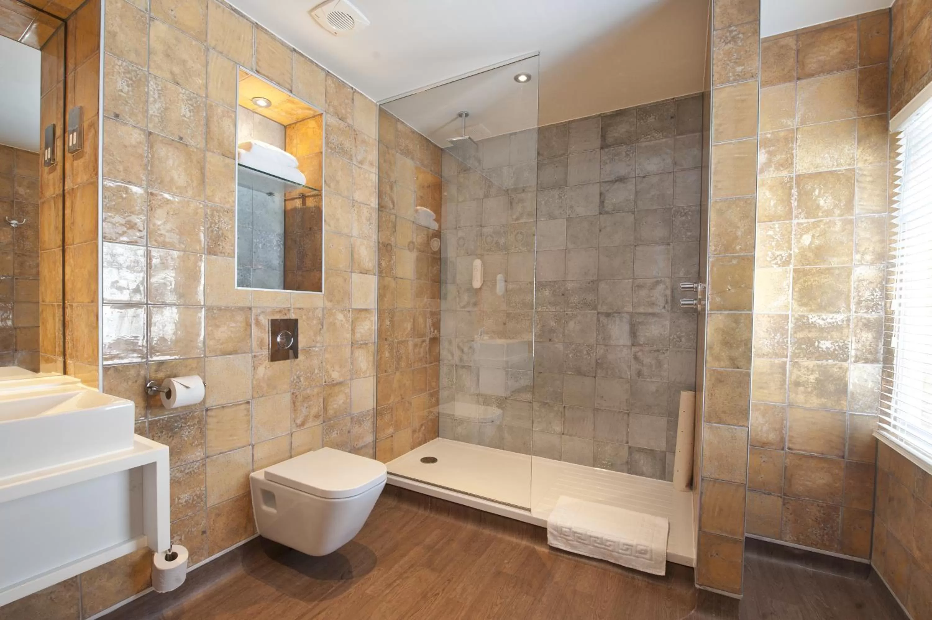 Decorative detail, Bathroom in The Red Lion Wetherspoon