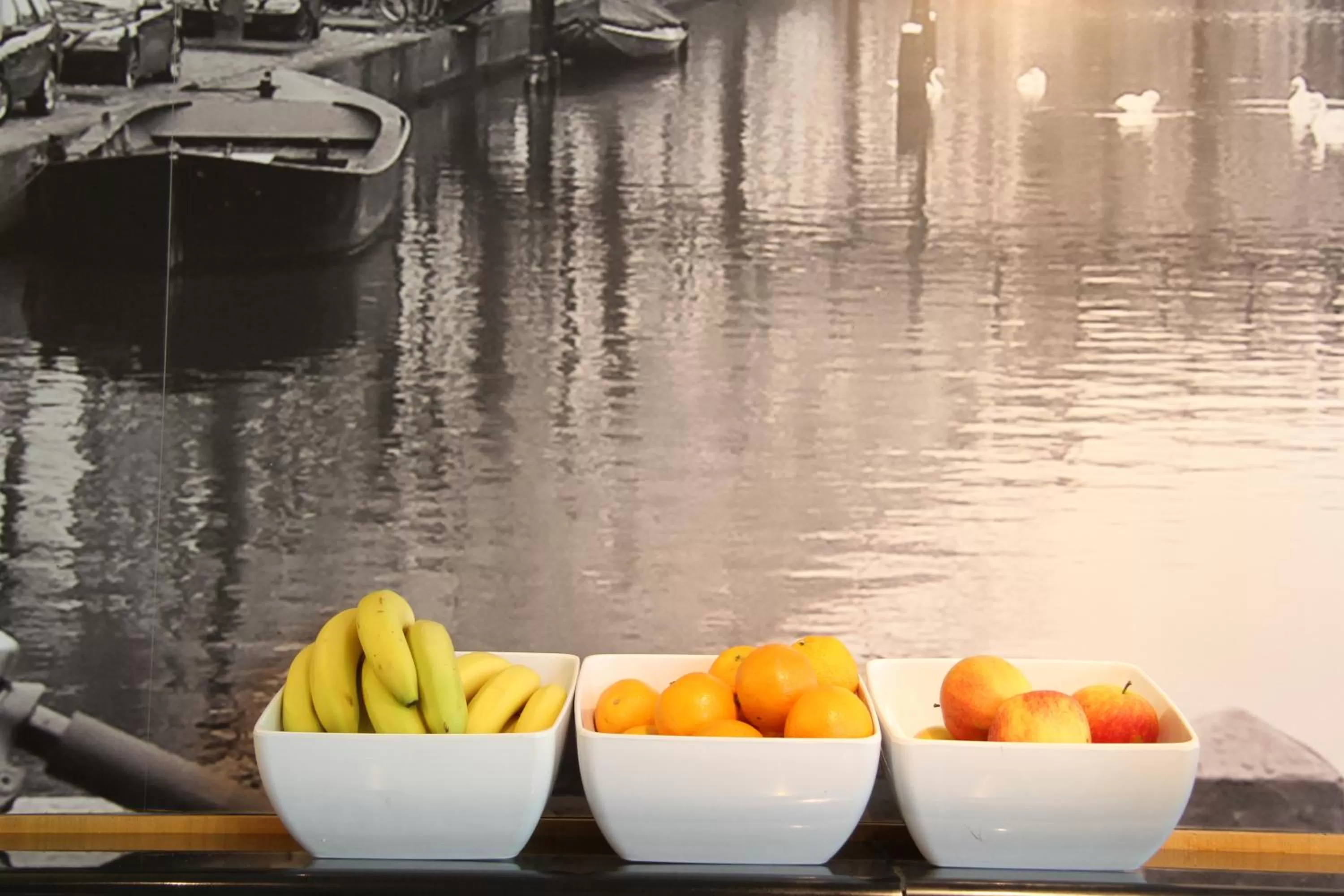 Buffet breakfast in Bastion Hotel Amsterdam Amstel