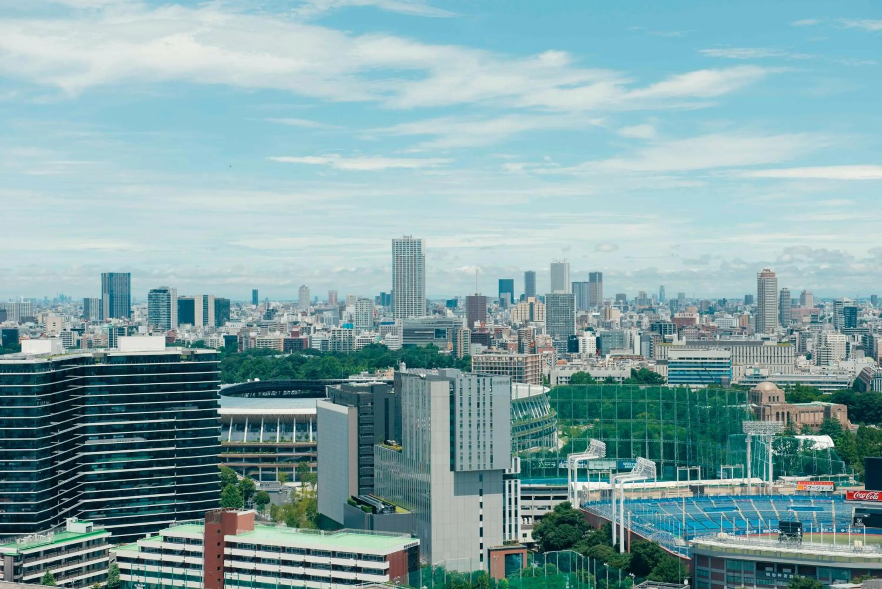 City view in THE AOYAMA GRAND HOTEL