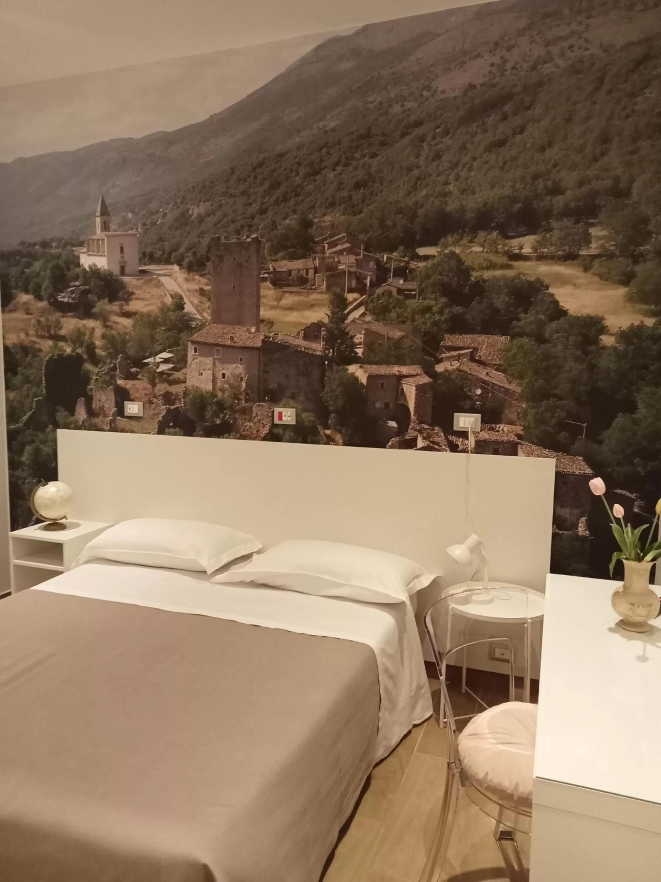 Bed in Hotel Porta Rivera