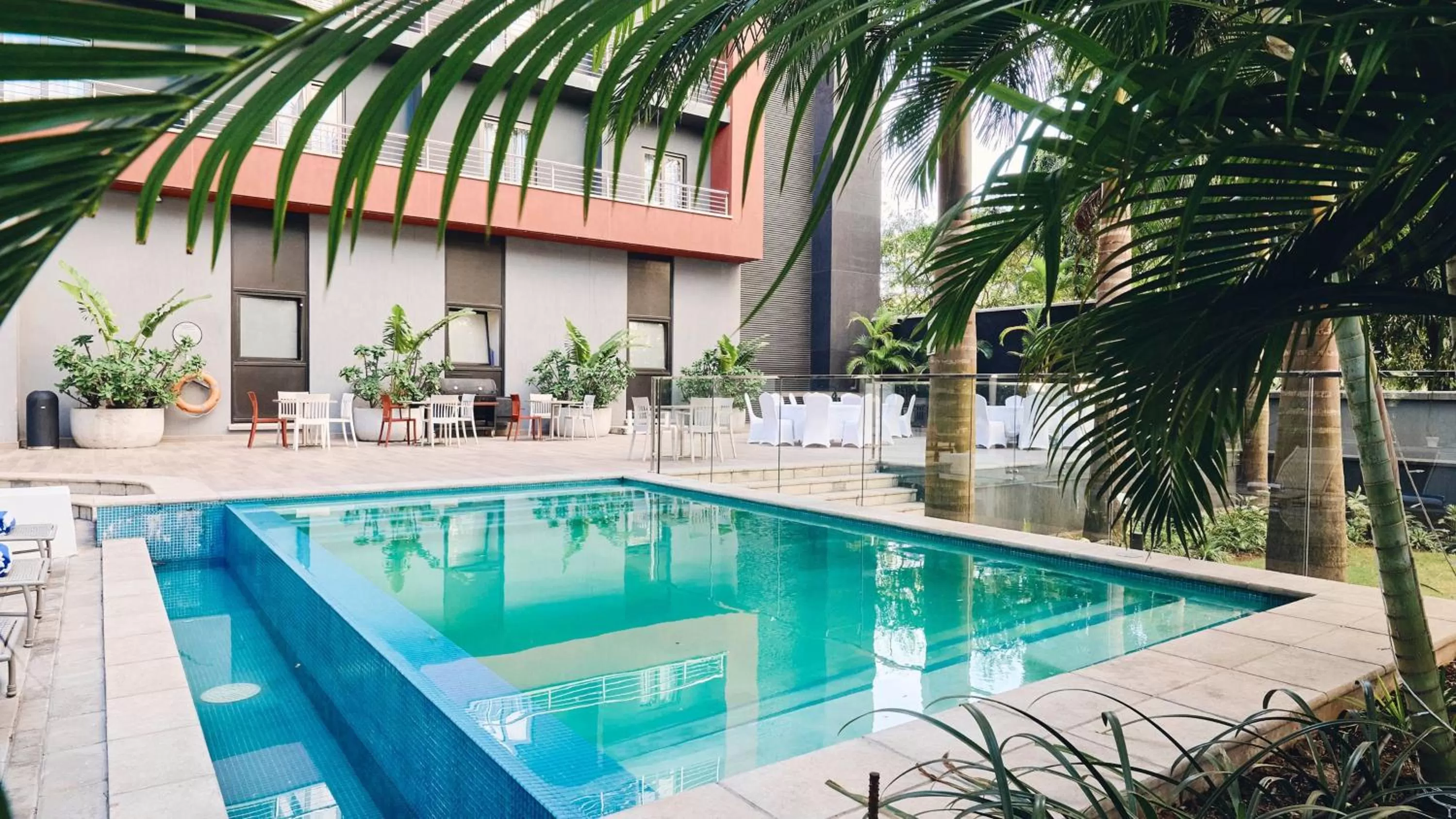 Swimming pool in Crowne Plaza - Dar Es Salaam by IHG