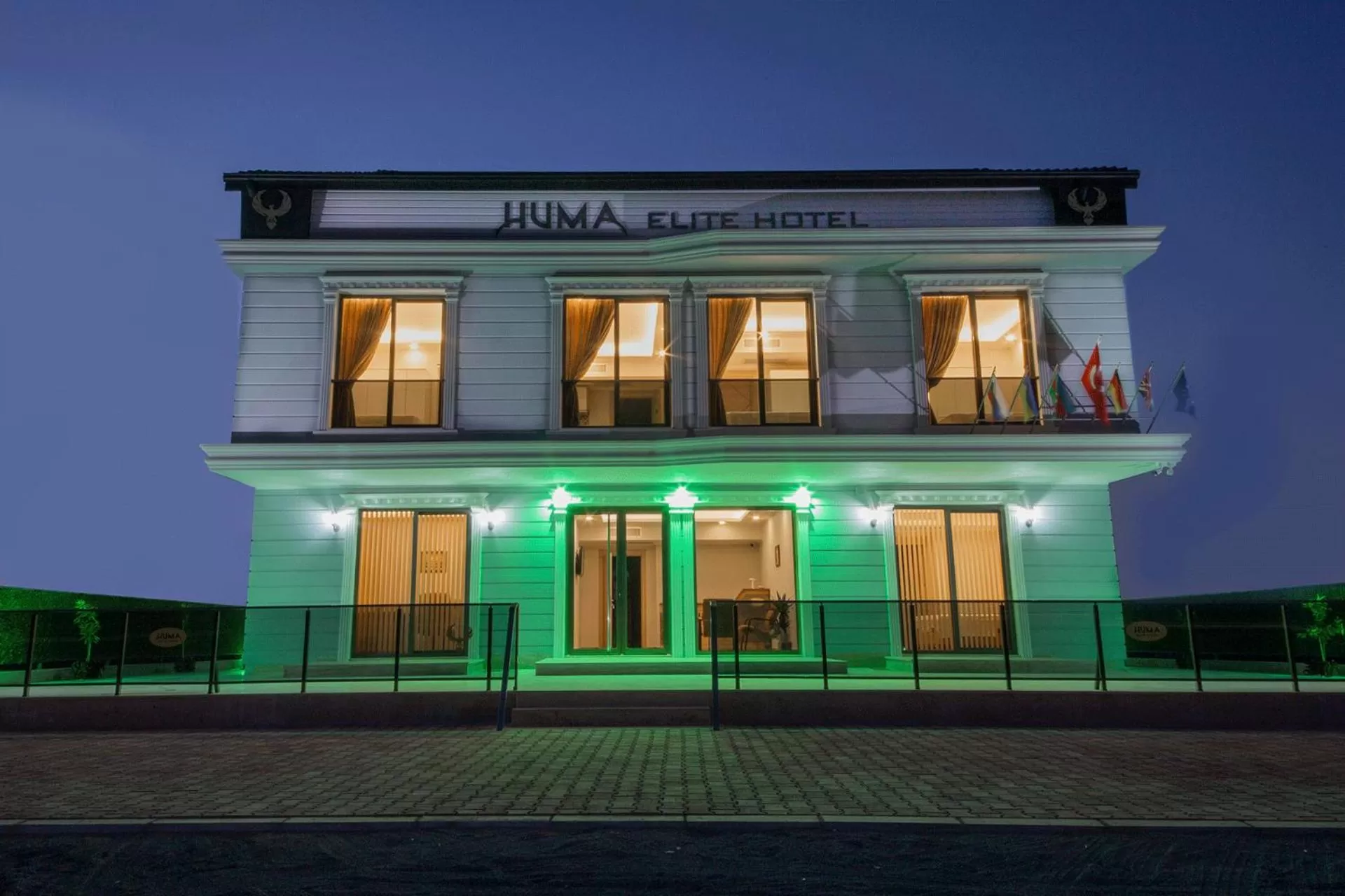 Property building in Huma Elite Hotel