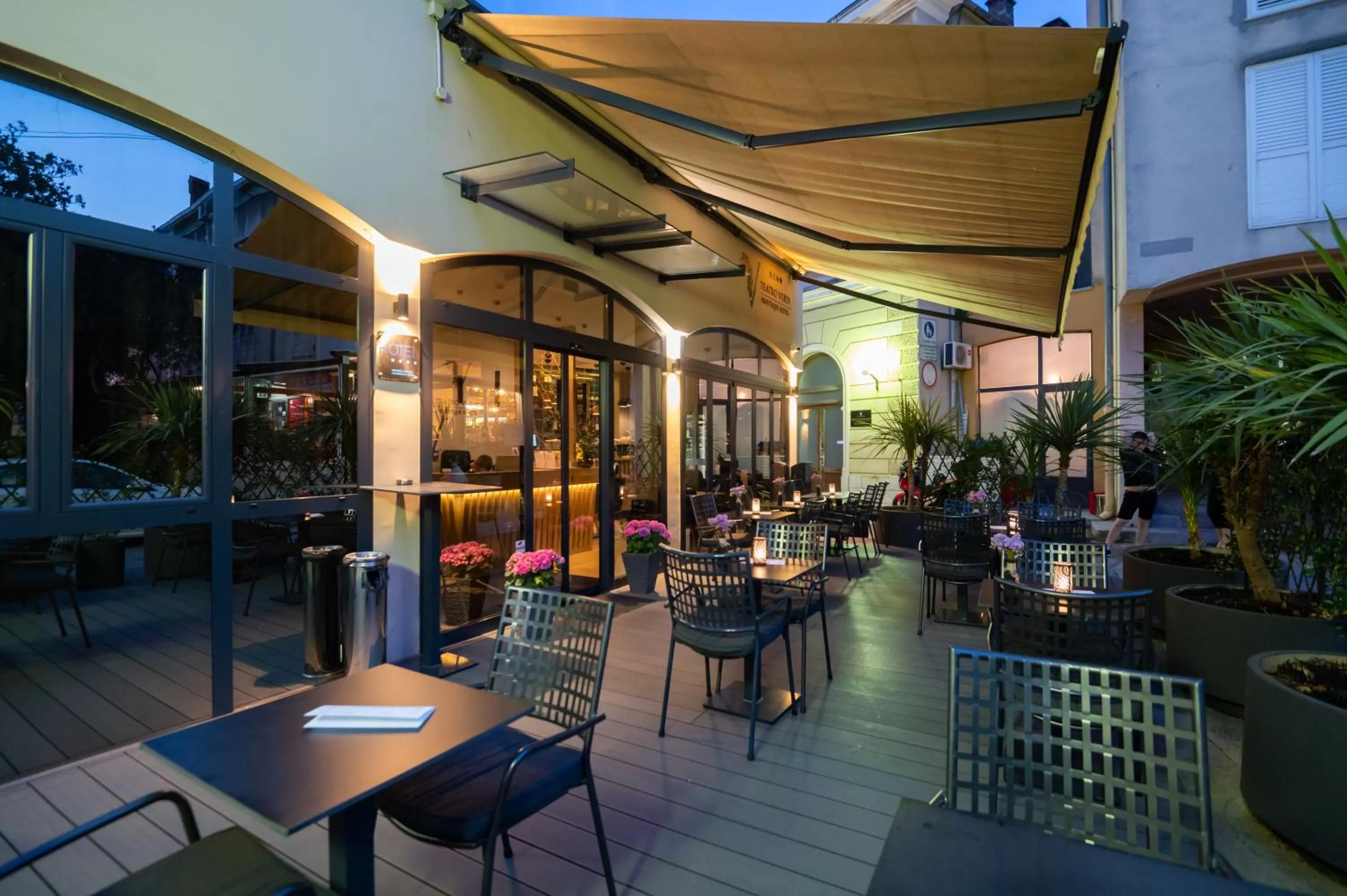 Patio in Teatro Verdi Boutique Hotel