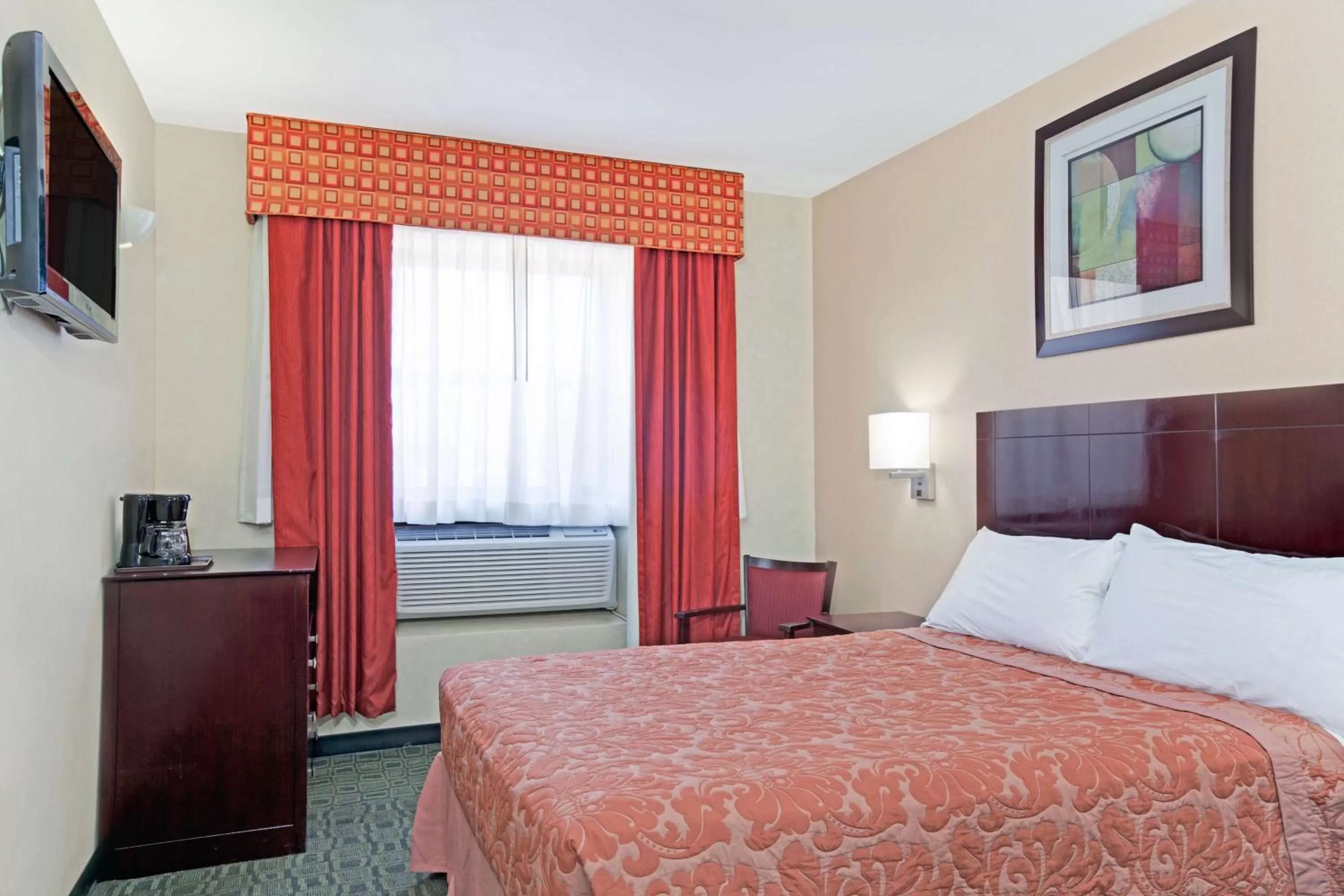 Superior Queen Room with Three Queen Beds - Non-Smoking in Super 8 by Wyndham Long Island City LGA Hotel