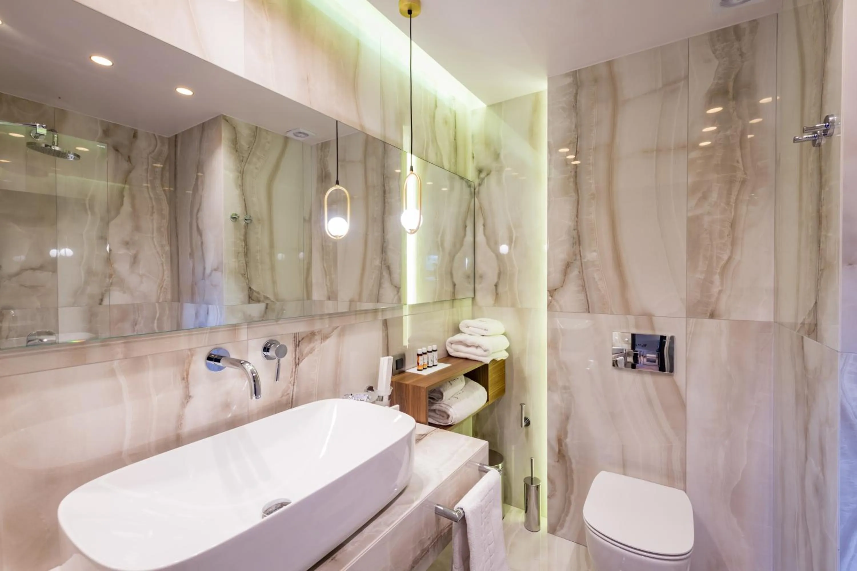 Bathroom in Anthemion Suites and Villas