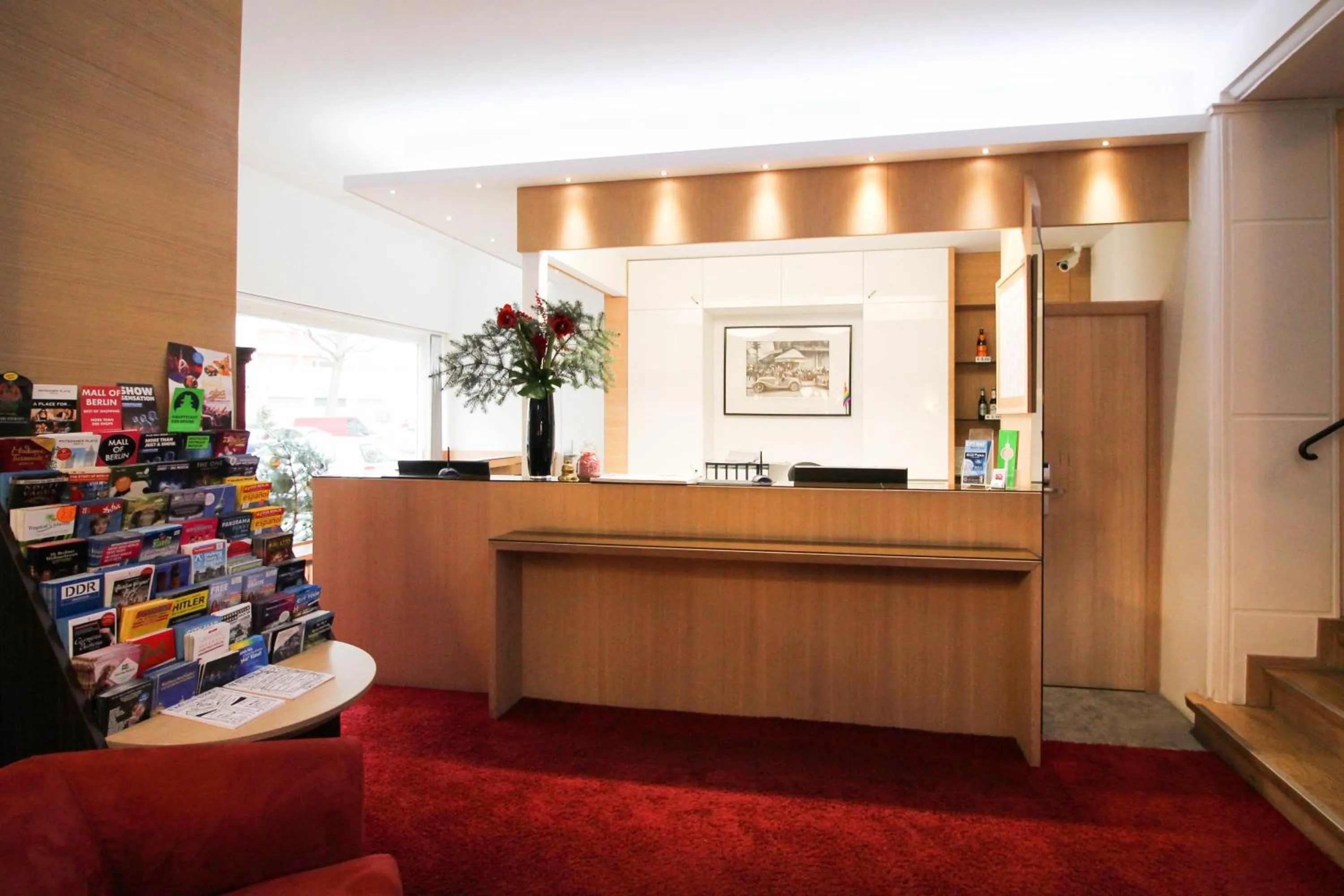 Lobby or reception in Hotel Sachsenhof