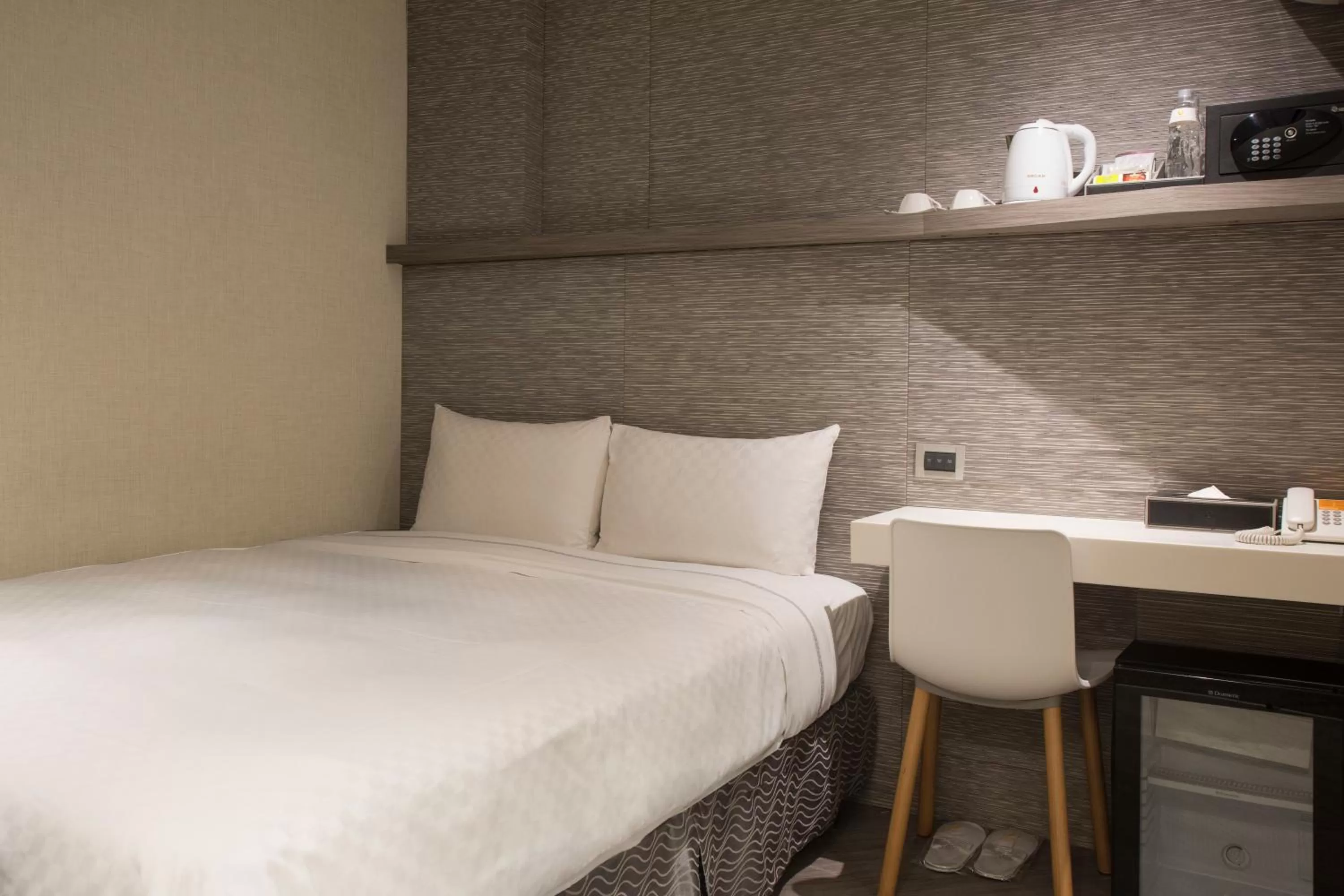 Bed in Cityinn Hotel Taipei Station Branch I