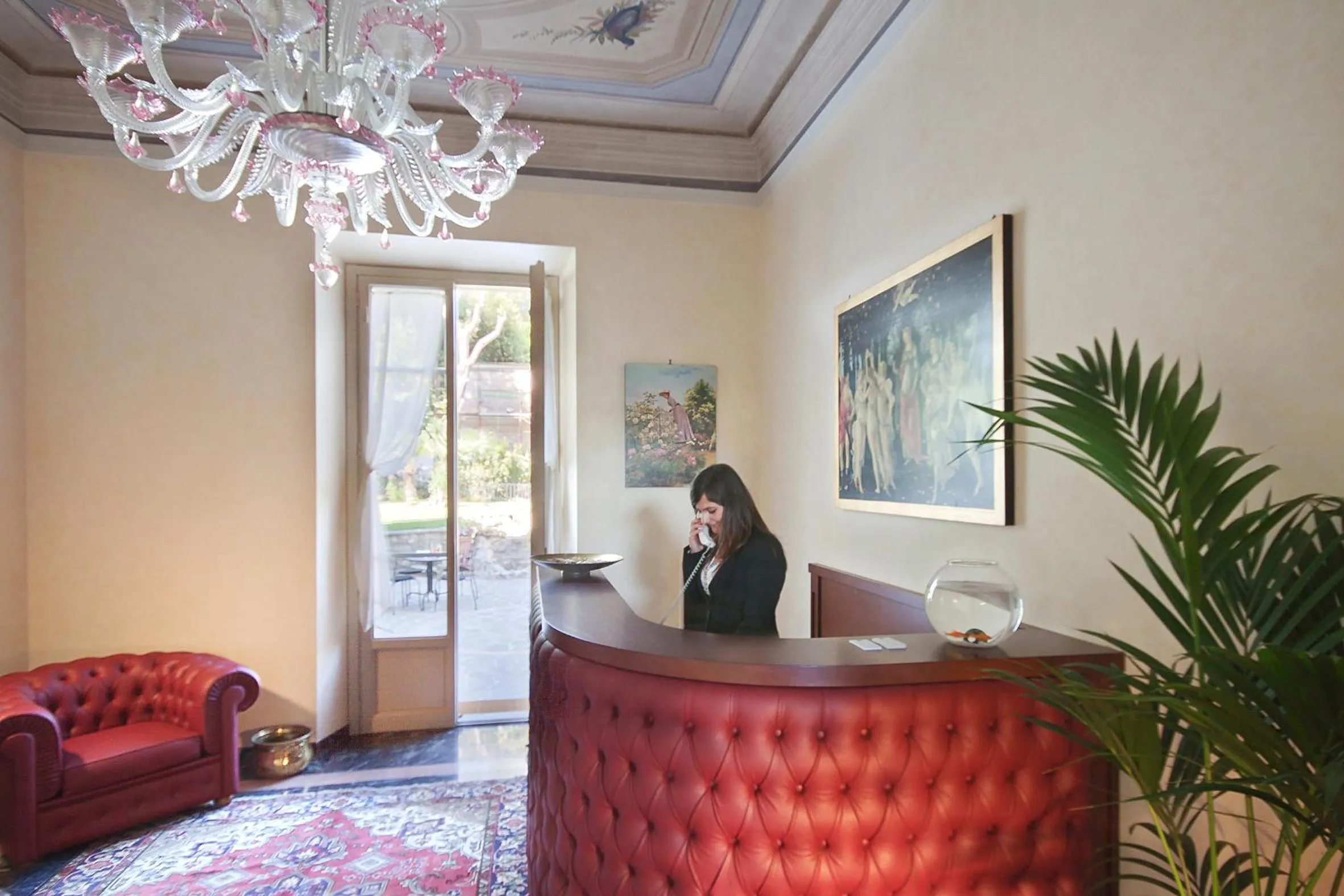 Lobby or reception in Relais La Corte di Cloris